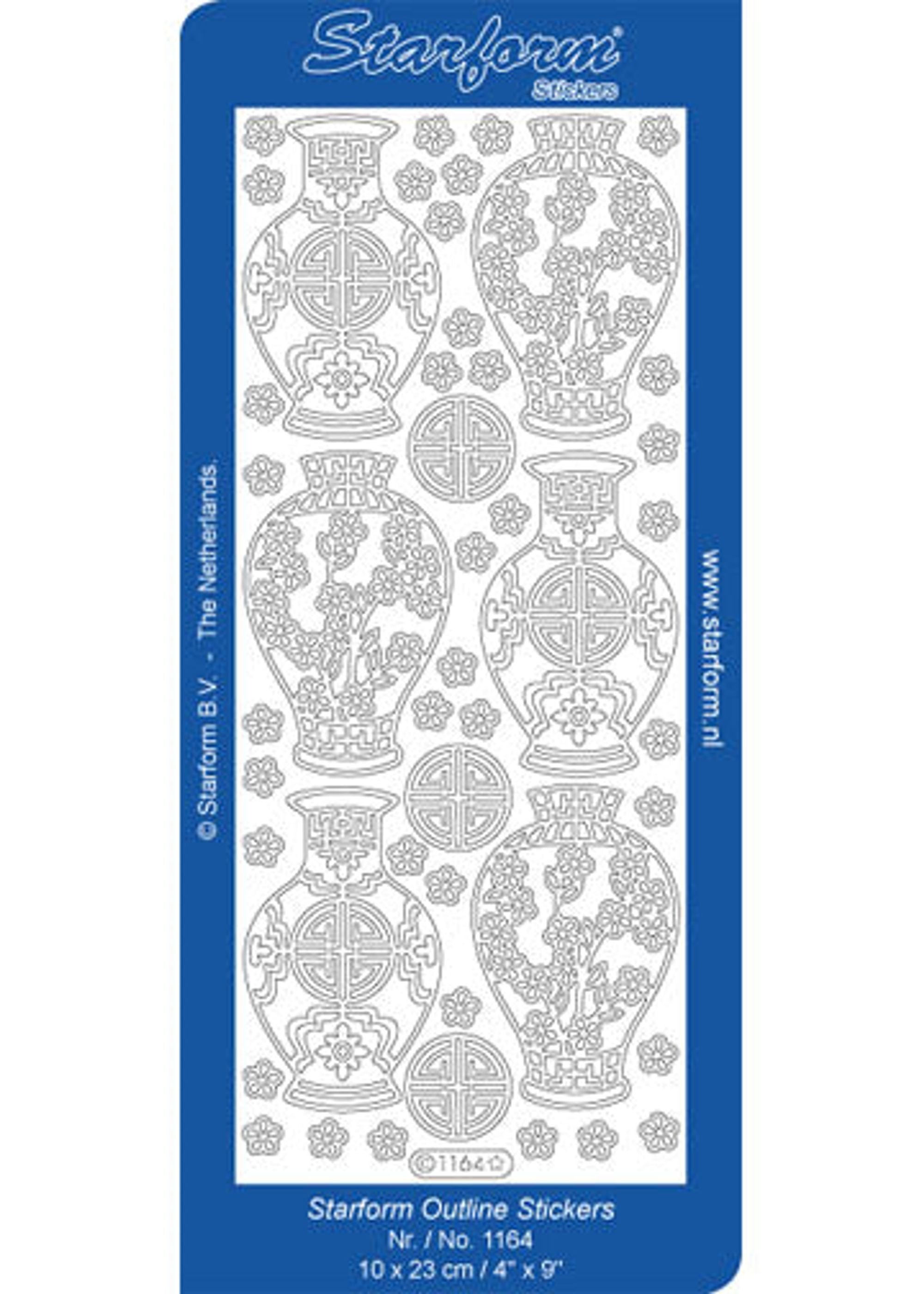Deco Stickers - Oriental Vases