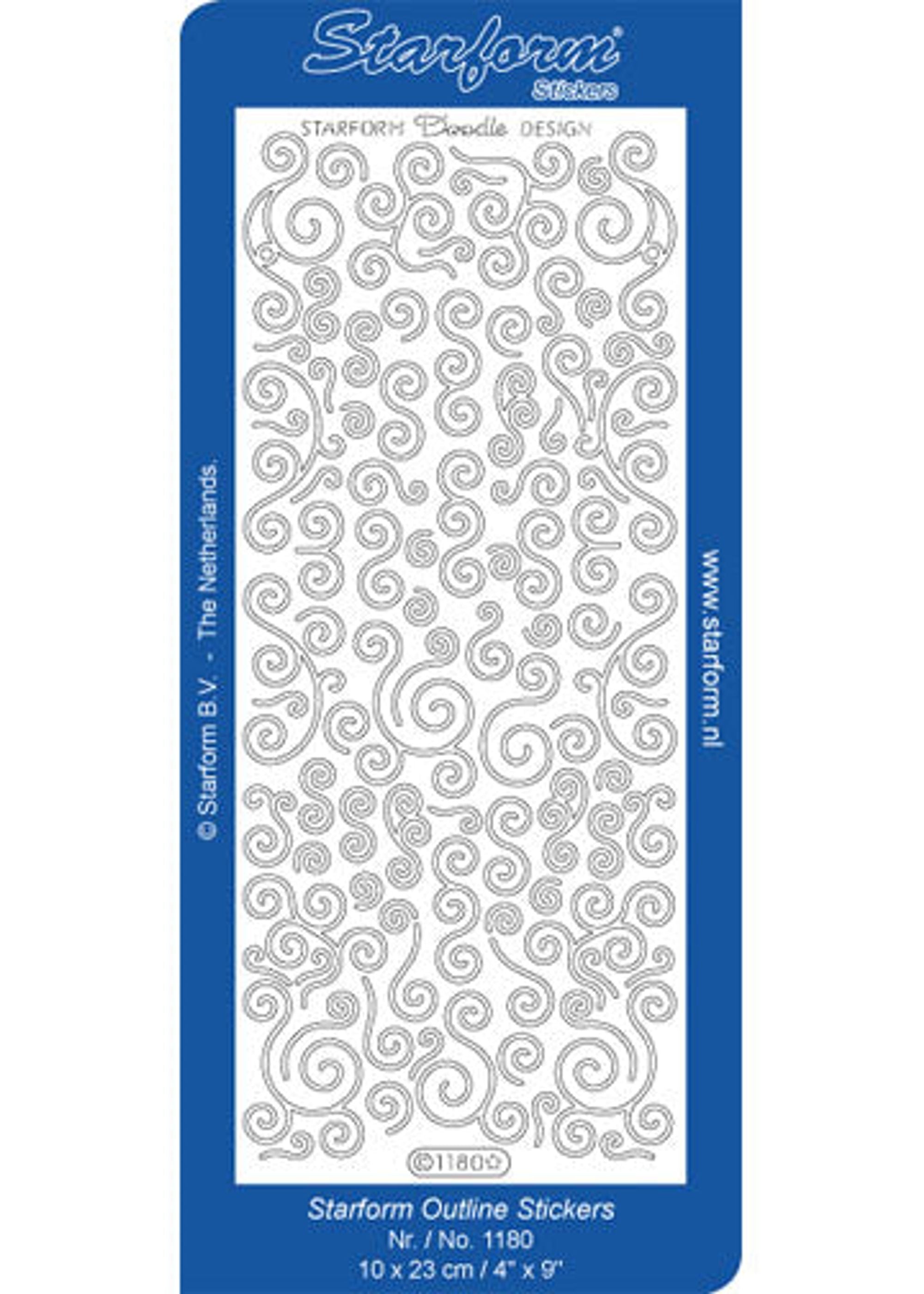Deco Stickers - Doodle Design Swirls