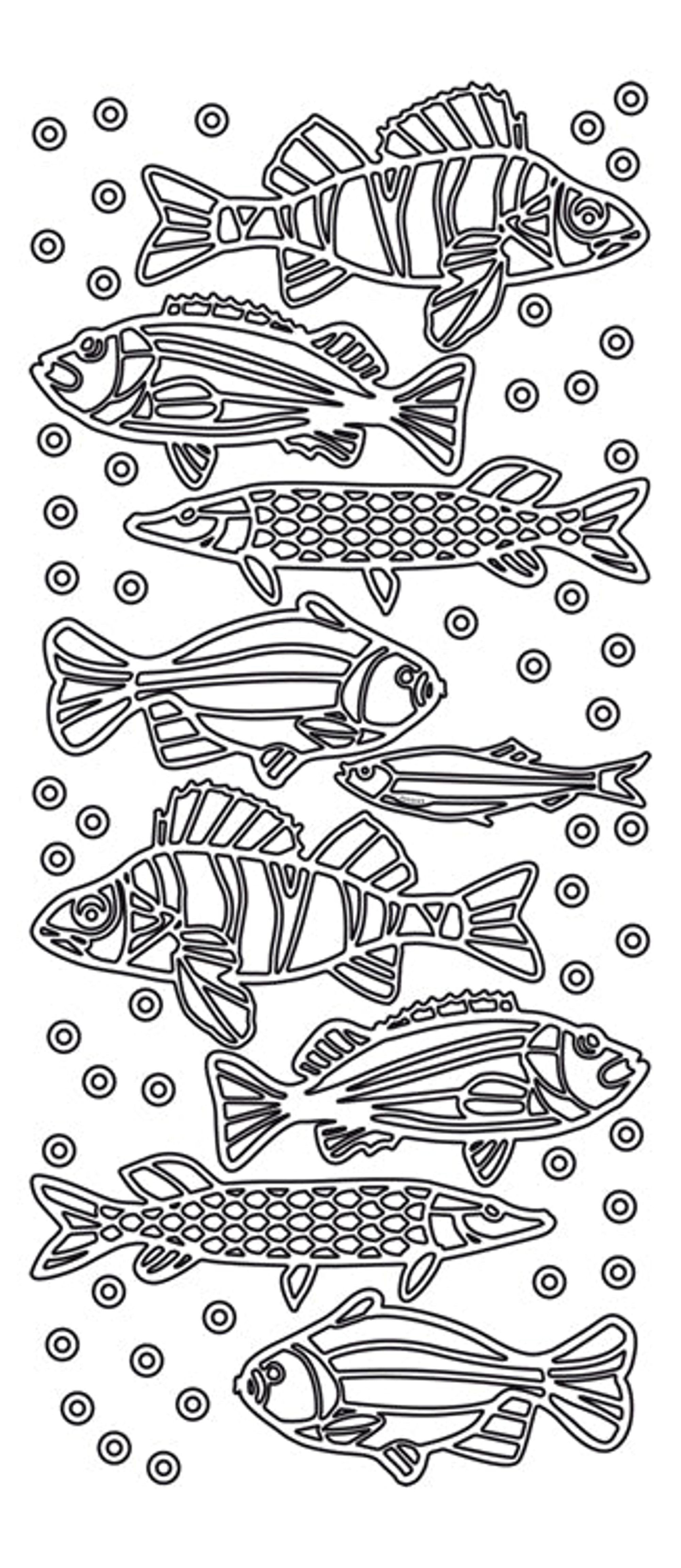 Peel-Off Stickers - Fish