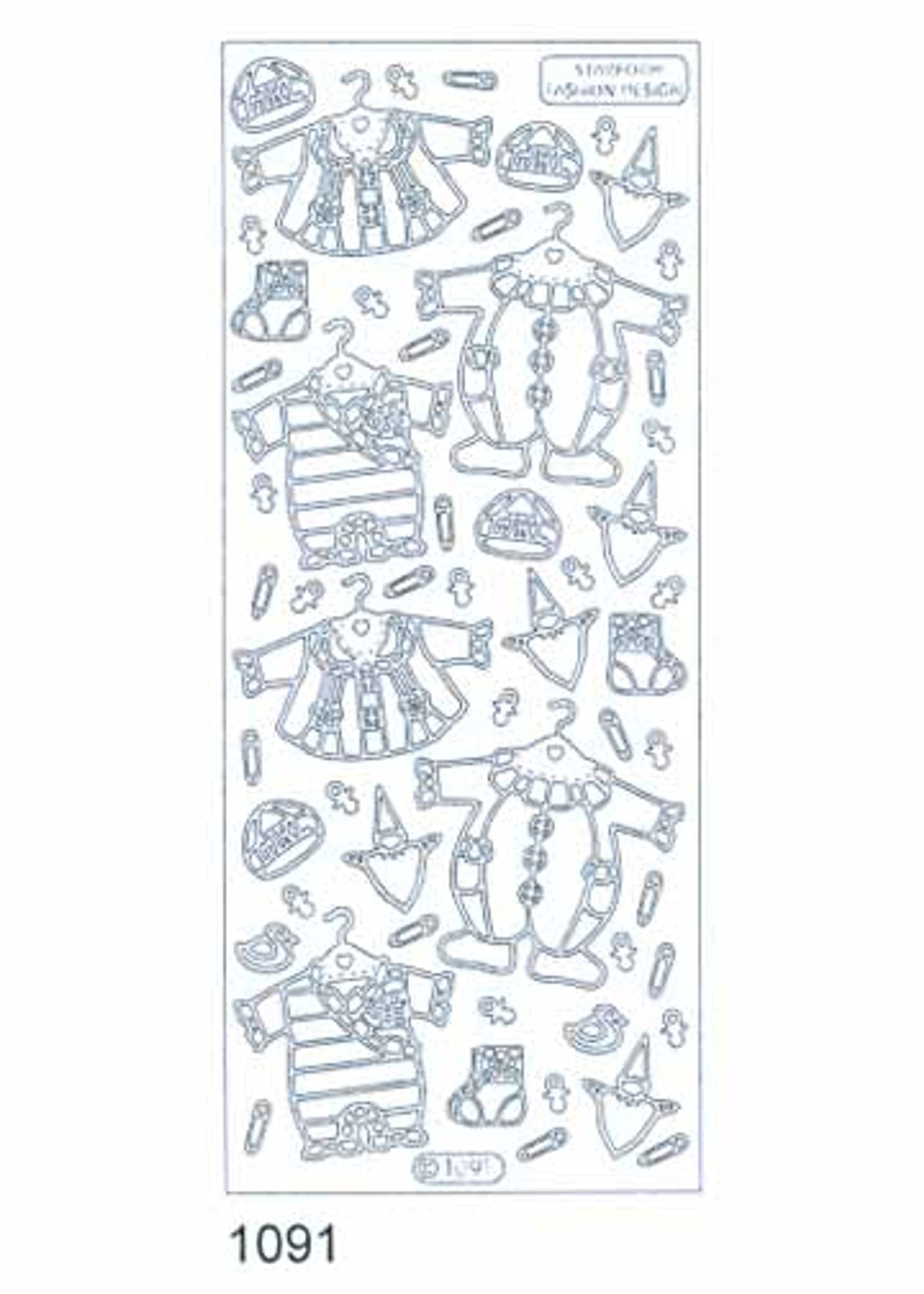 Deco Stickers - Baby Clothes Girls