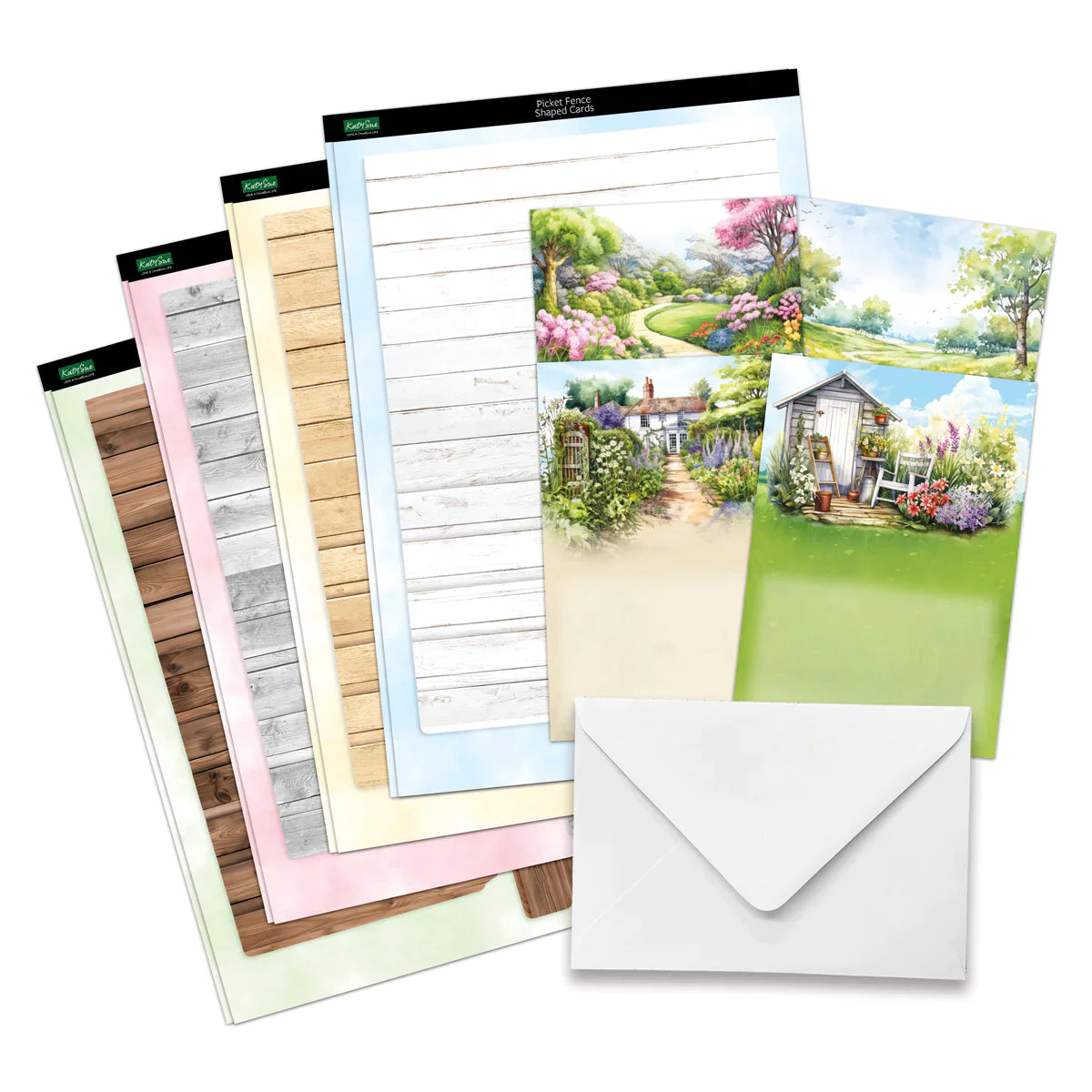 Pretty Petals Picket Fence, Card Making Kit