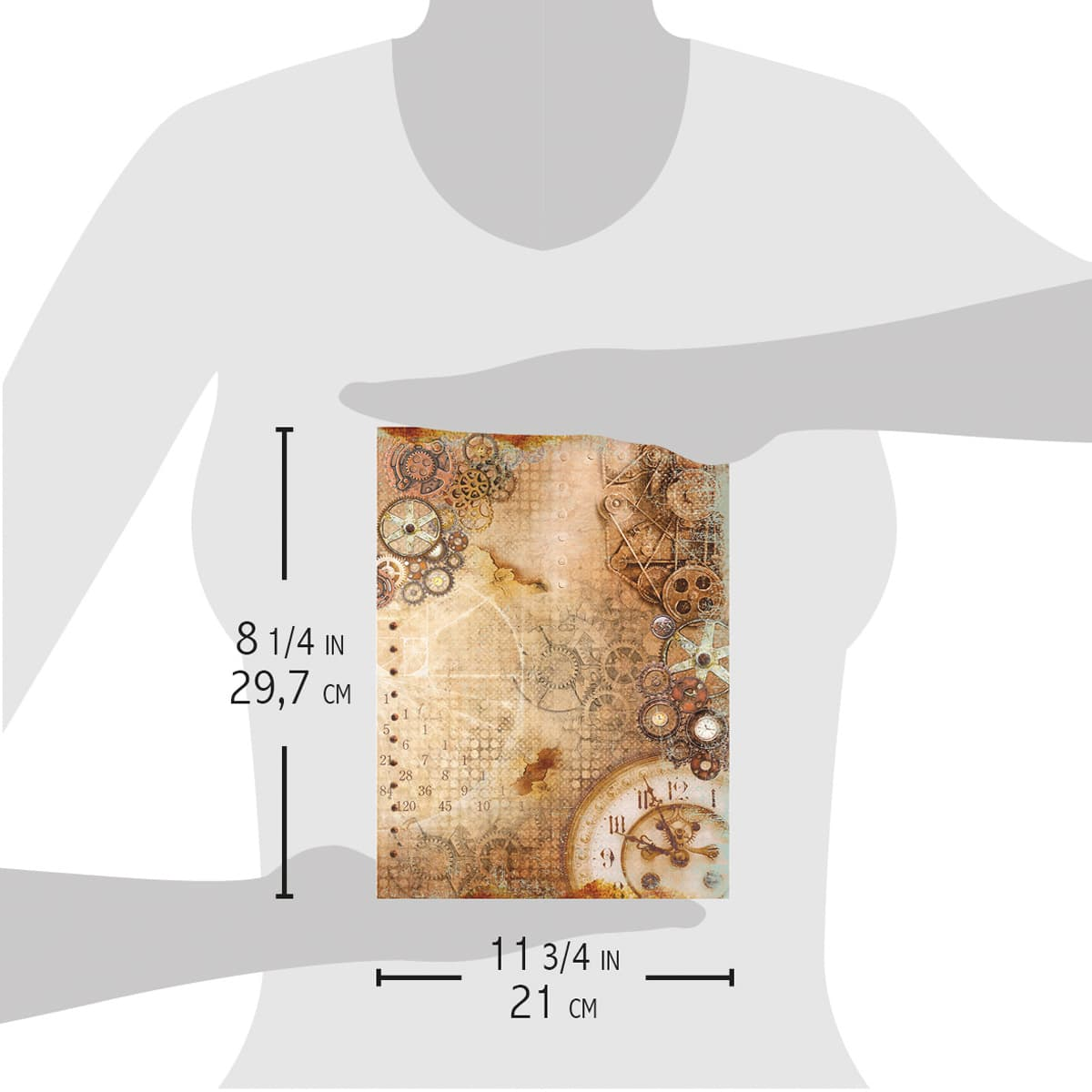 Ciao Bella Rice Paper A4 La Mente Di Leonardo