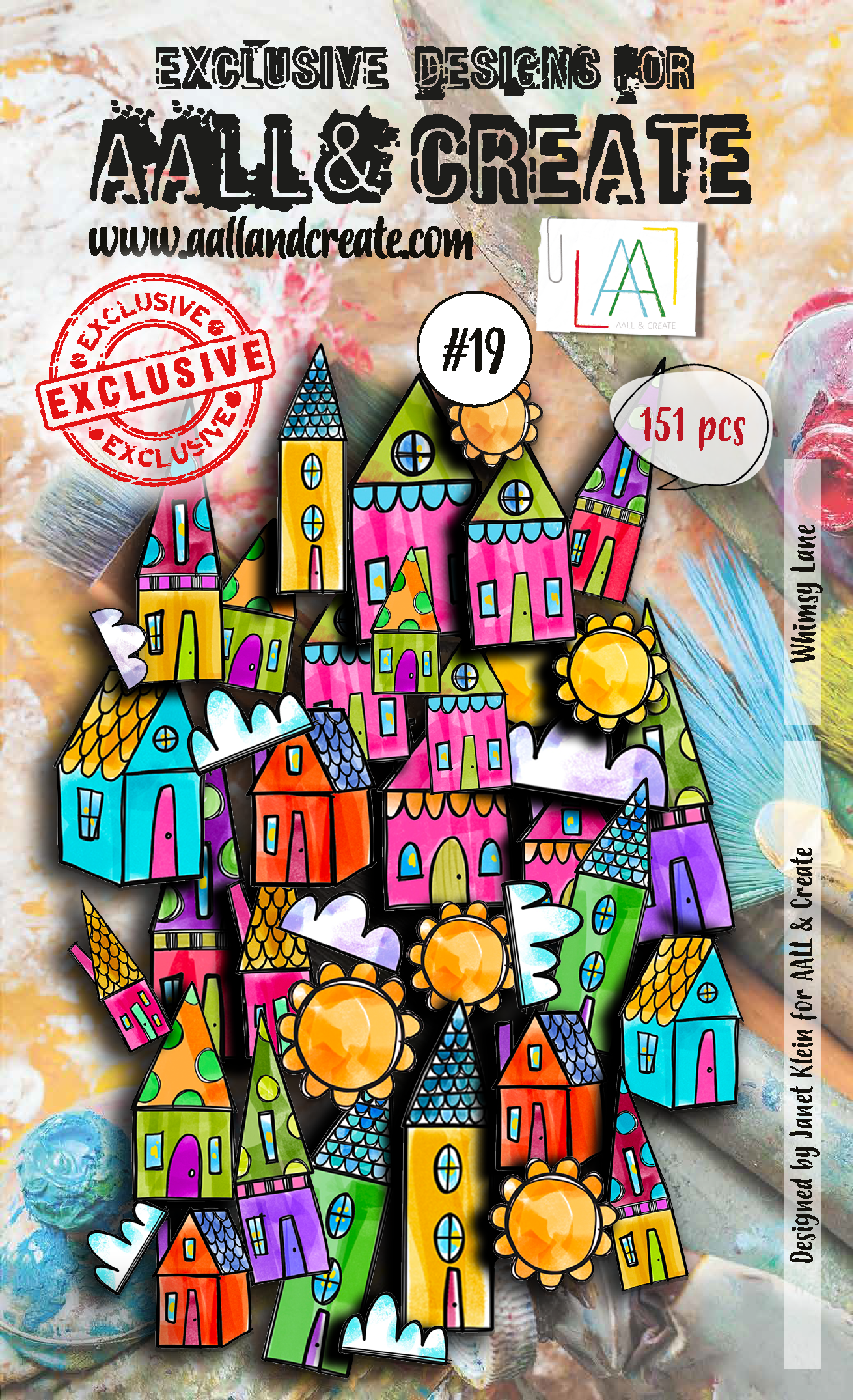 AALL and Create  Ephemera Die-Cuts - 19 - Whimsy Lane