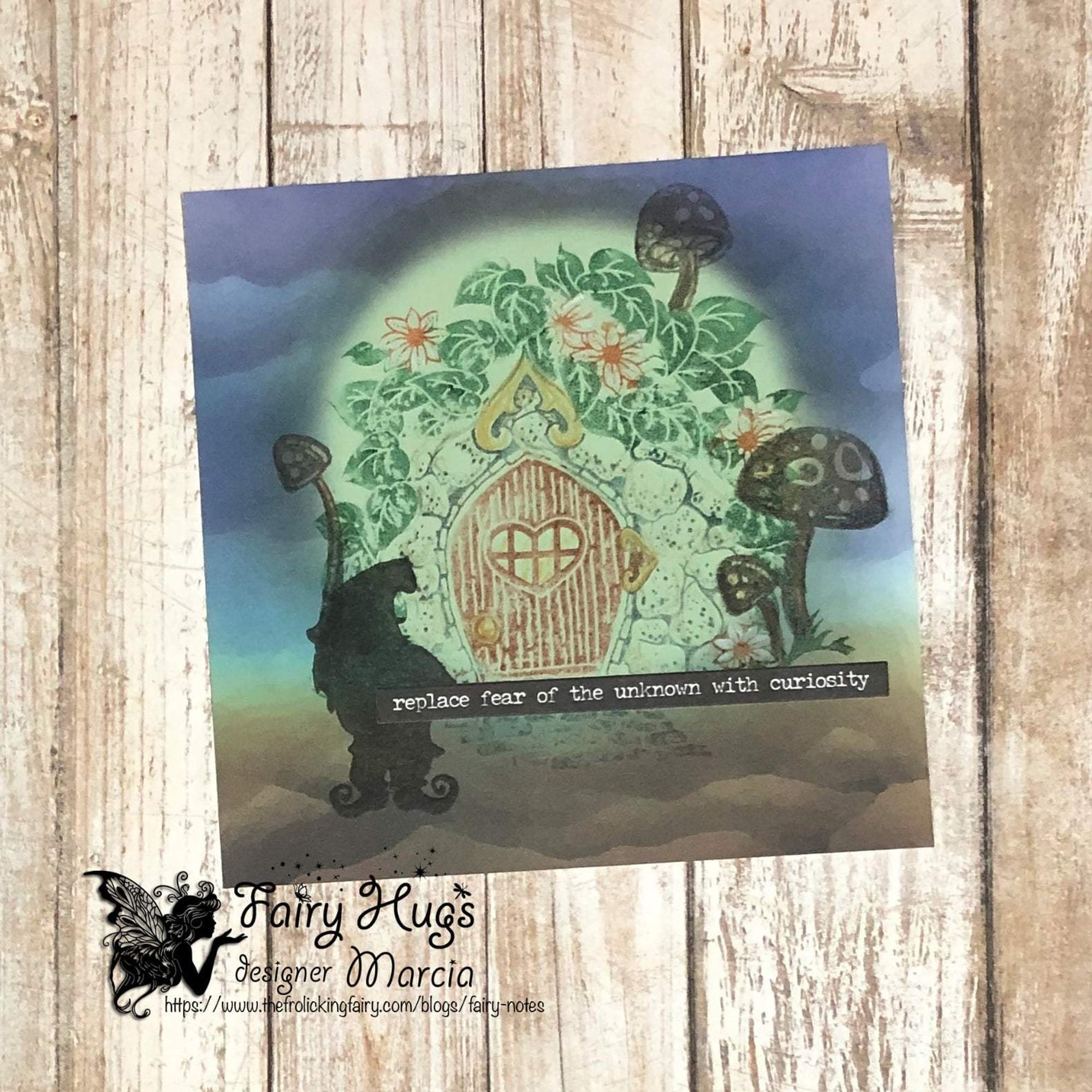 Fairy Hugs Stamps - Fairy Door