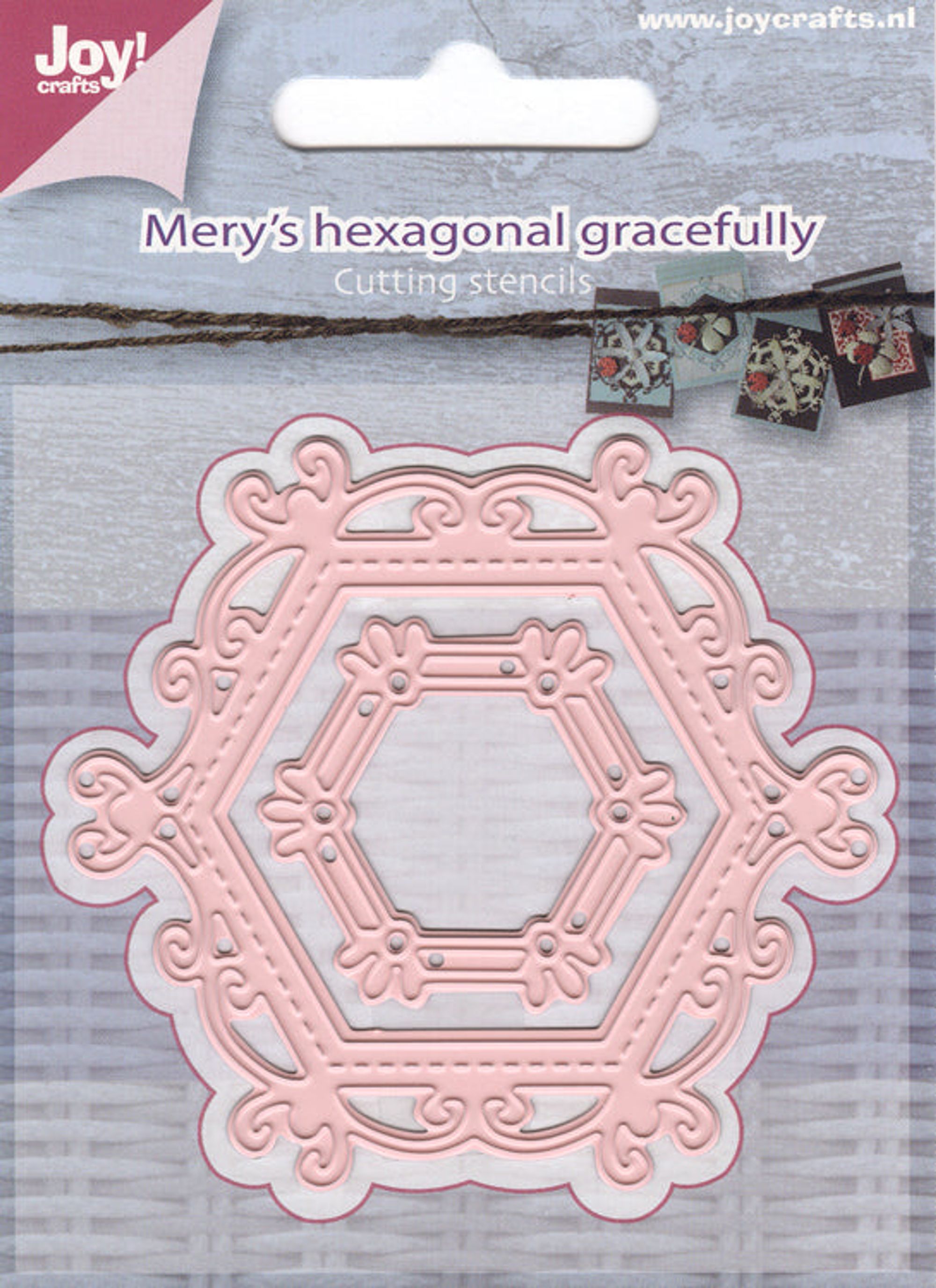 Joy Crafts - Cutting Die - Mery's Hexagonal Gracefully