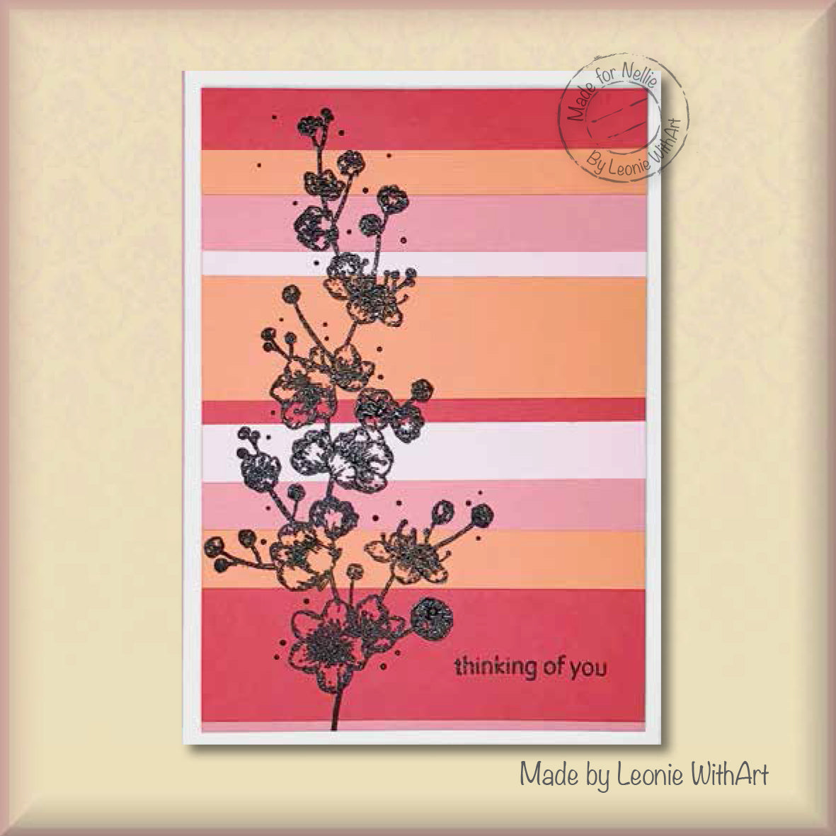 Clear Stamps Flowers Blooming Branch Blossom