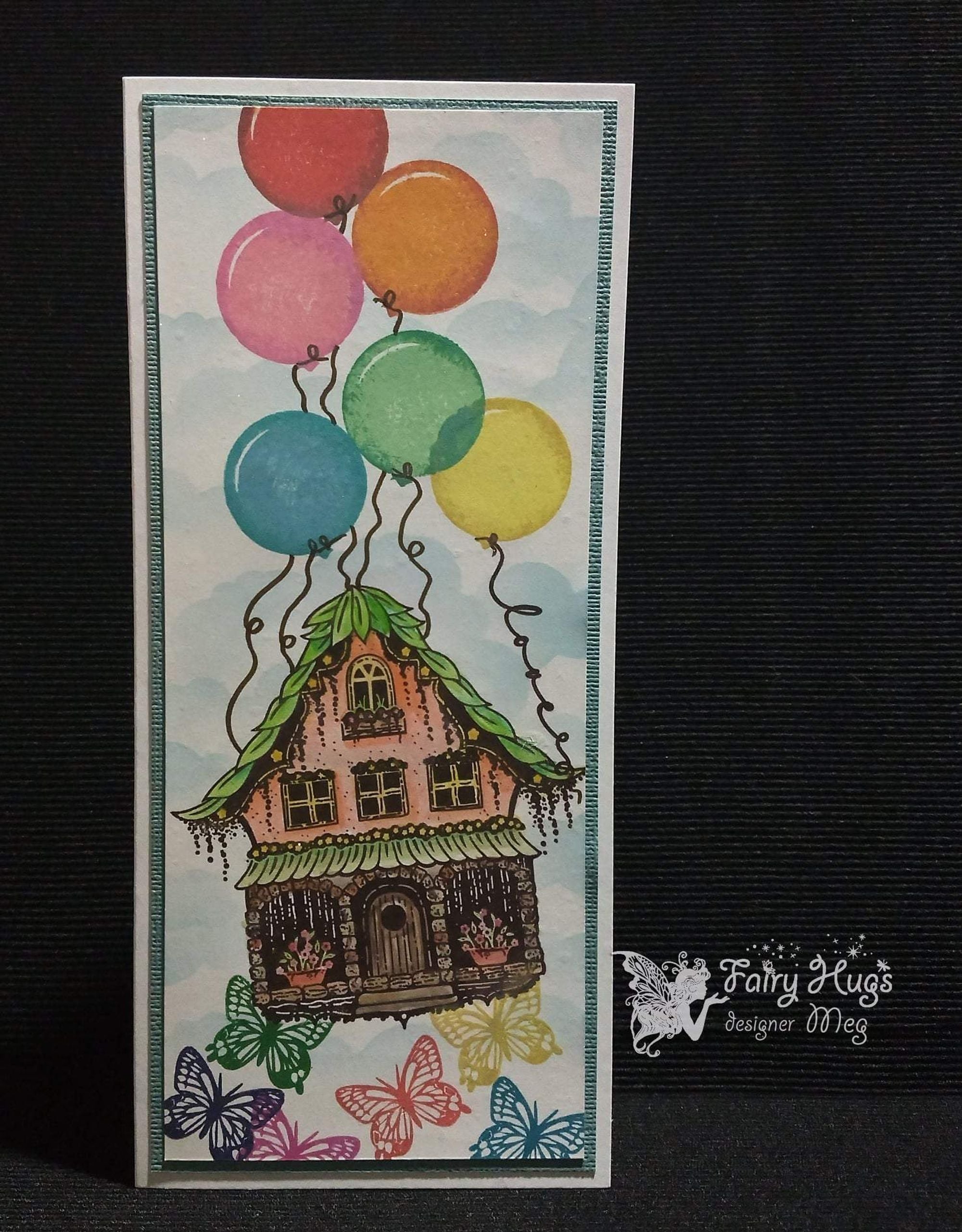 Fairy Hugs Stamps - Balloon Sentiments