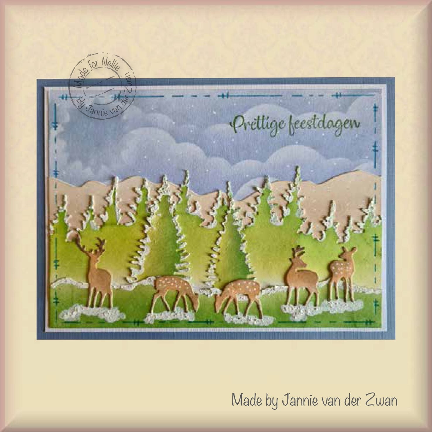 Nellie's Choice - Shape Dies - Mini Dies Deer-1