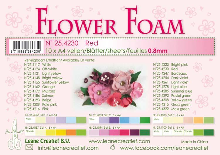 Flower Foam 10 A4 Sheets