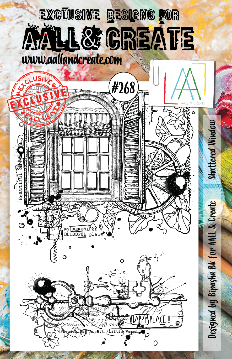 AALL and Create Stamp Set - 268 - Shuttered Window