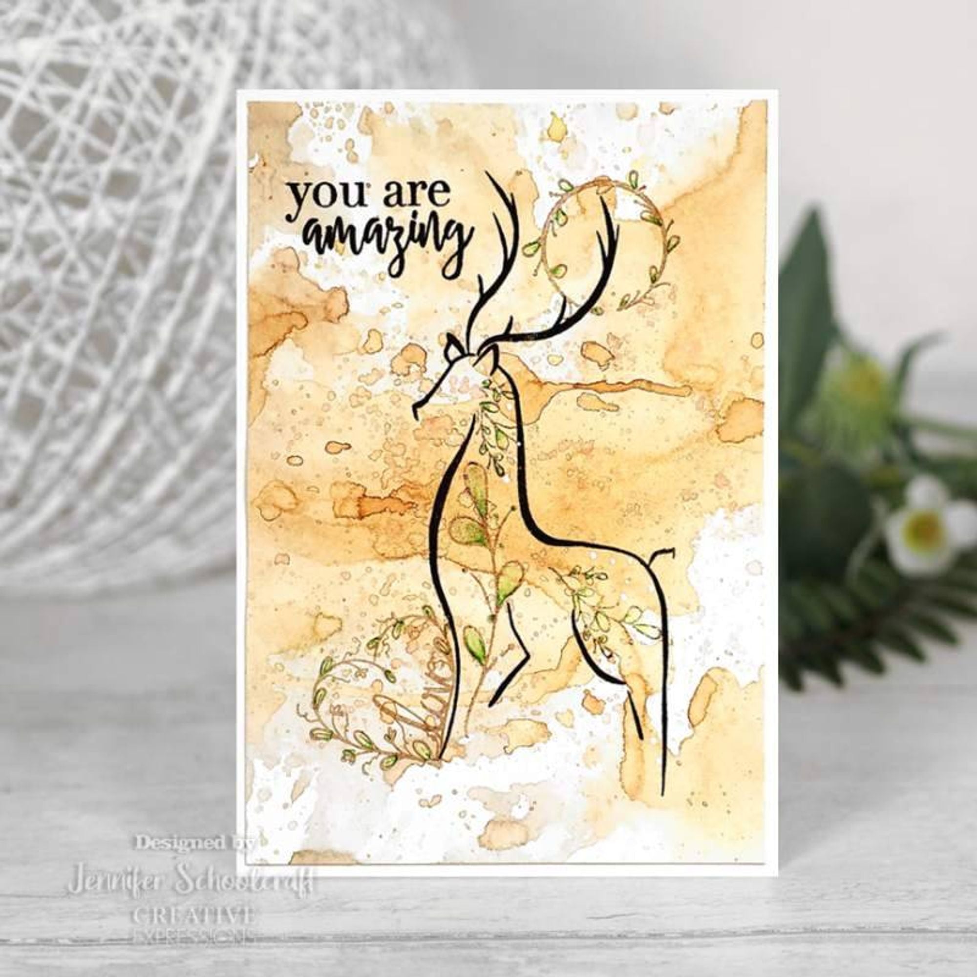 Creative Expressions Bonnita Moaby Be You A5 Clear Stamp Set