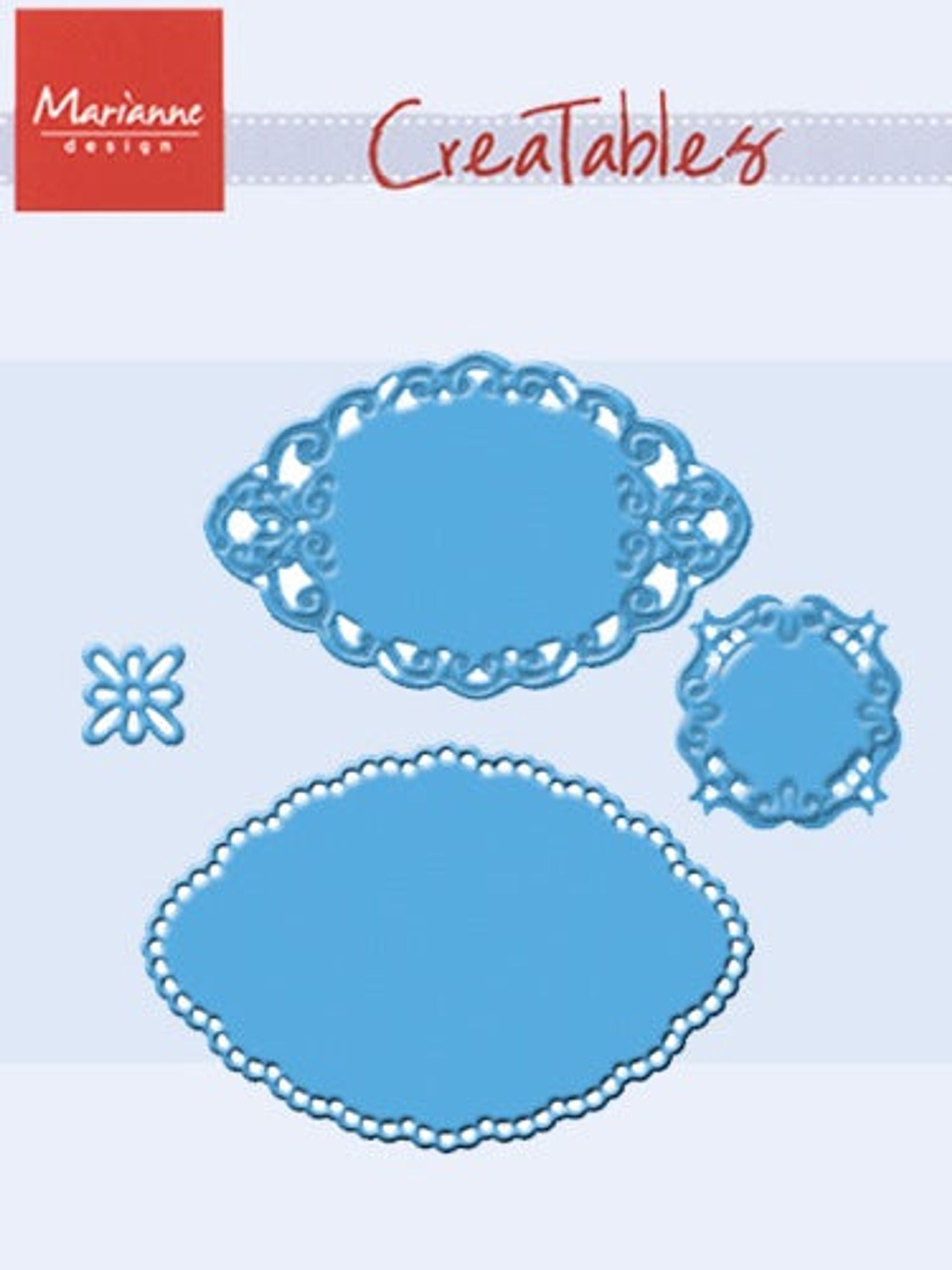 Marianne Design: Creatables Dies - Small Ovals by Petra