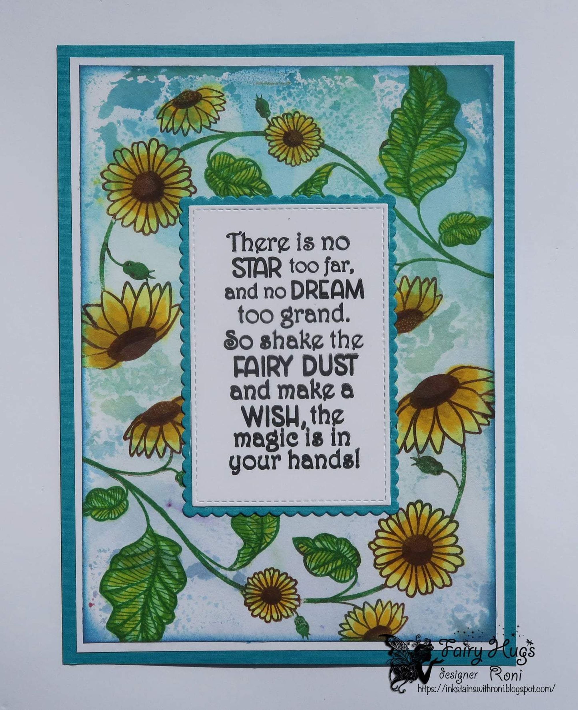 Fairy Hugs Stamps - Daisies