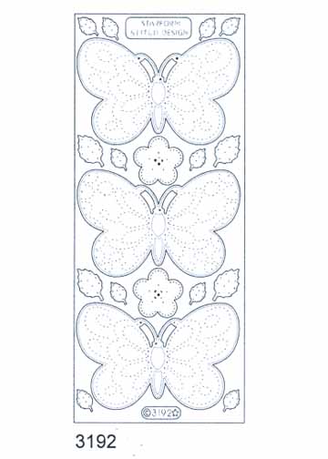 Stitch by Design Stickers - Butterfly