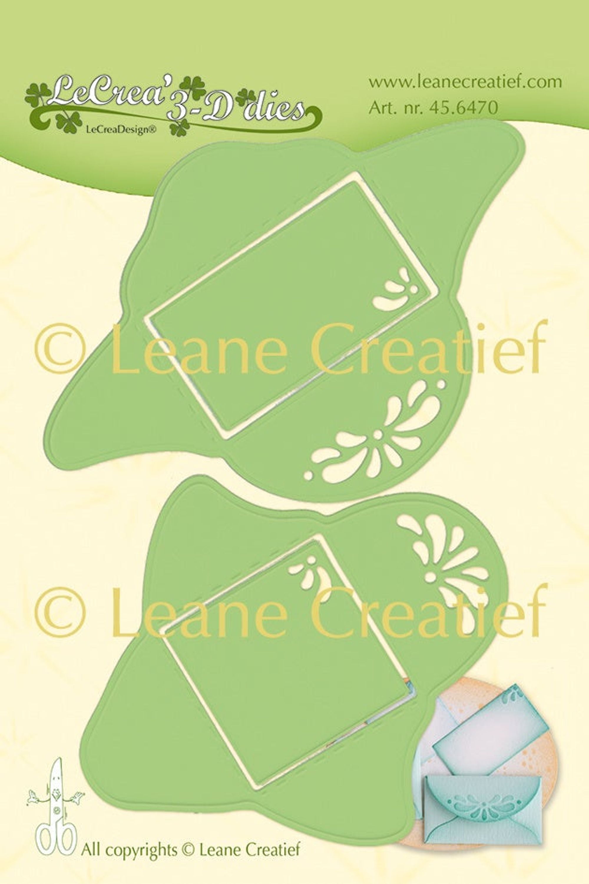 Leabilitie Envelopes Small 2. Cut And Embossing Die