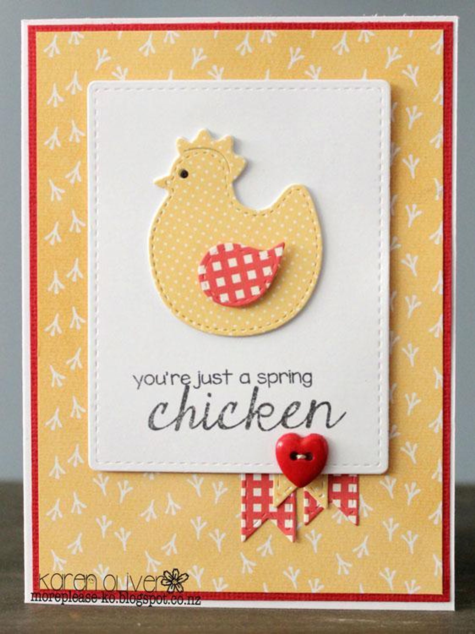 Frantic Stamper Precision Die - Stitched Poultry