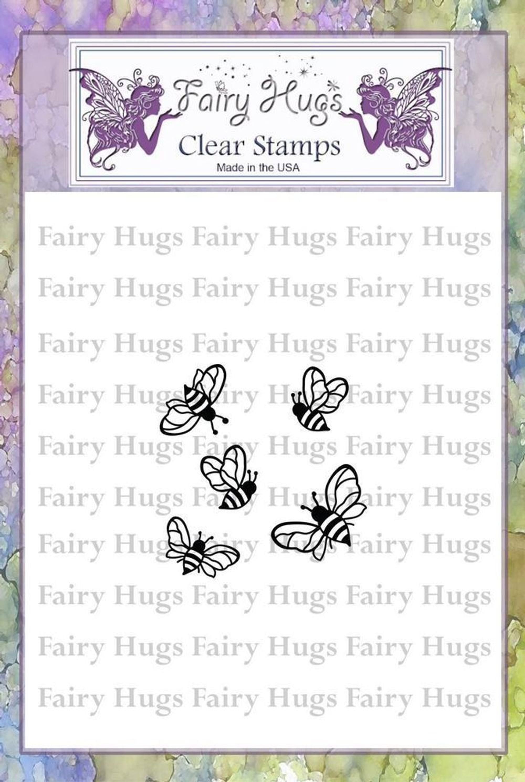FAIRY HUGS STAMP SET - Birds & Bees