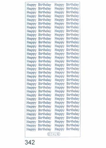 Deco Stickers - Happy Birthday