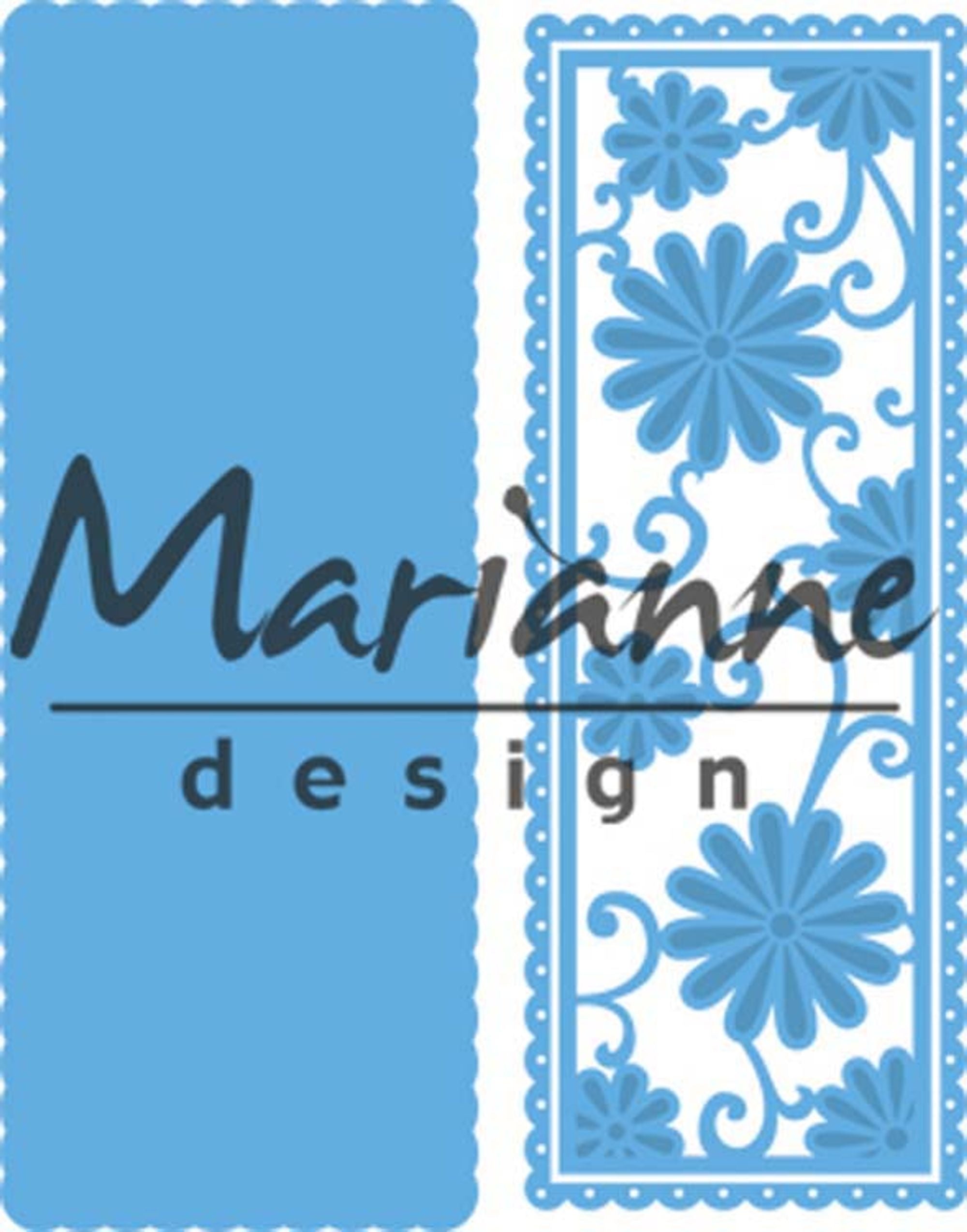 Marianne Design Creatables Anja's Flower Rectangle