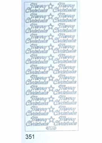 Deco Stickers - Merry Christmas