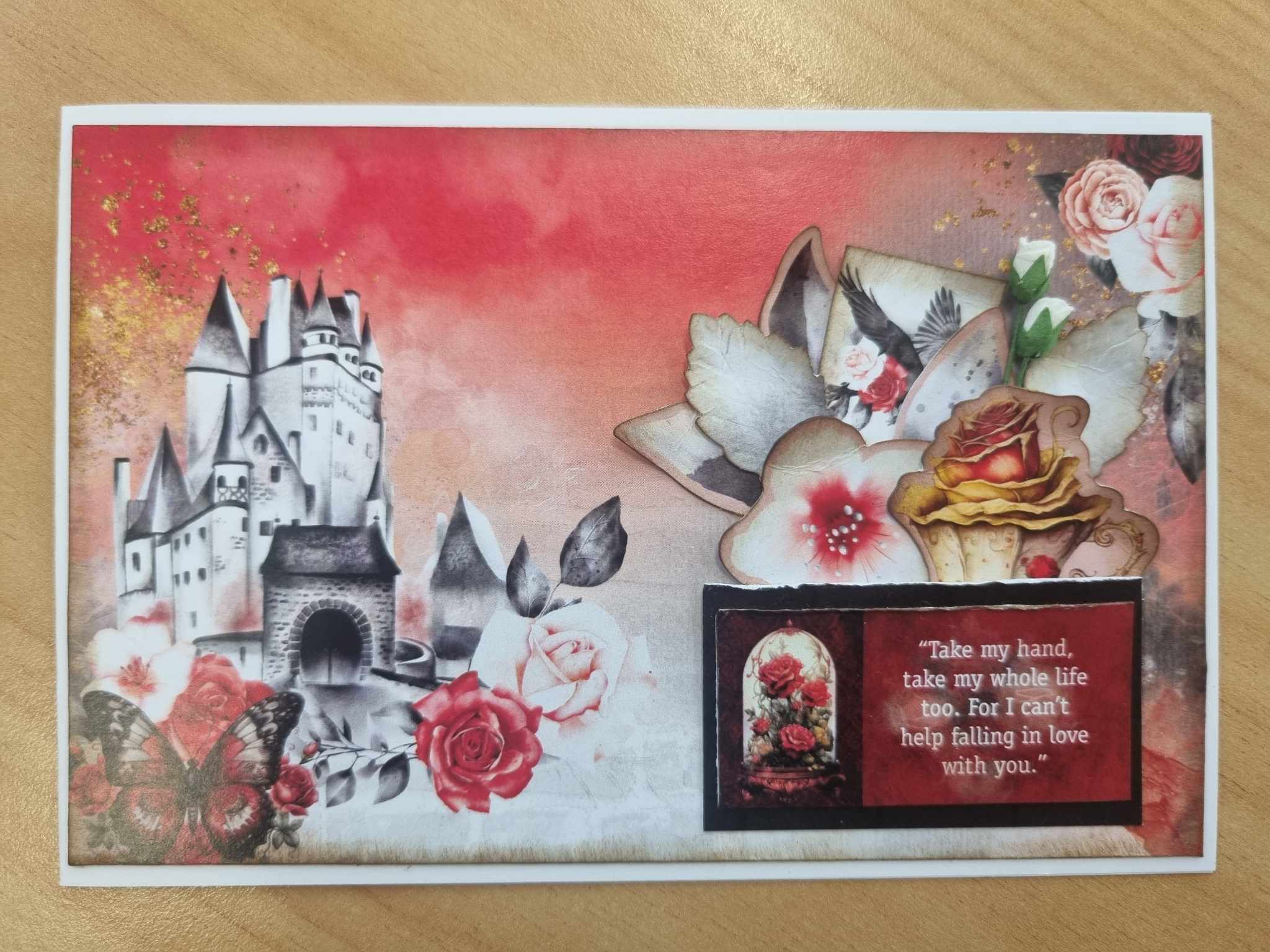 Spellbound Rose 6x4 Card Pack