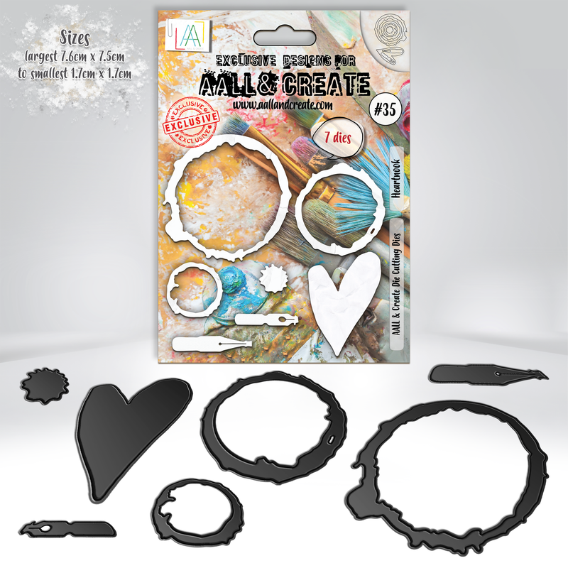 AALL and Create #35 - Die-Cutting Die Set - Heartnook