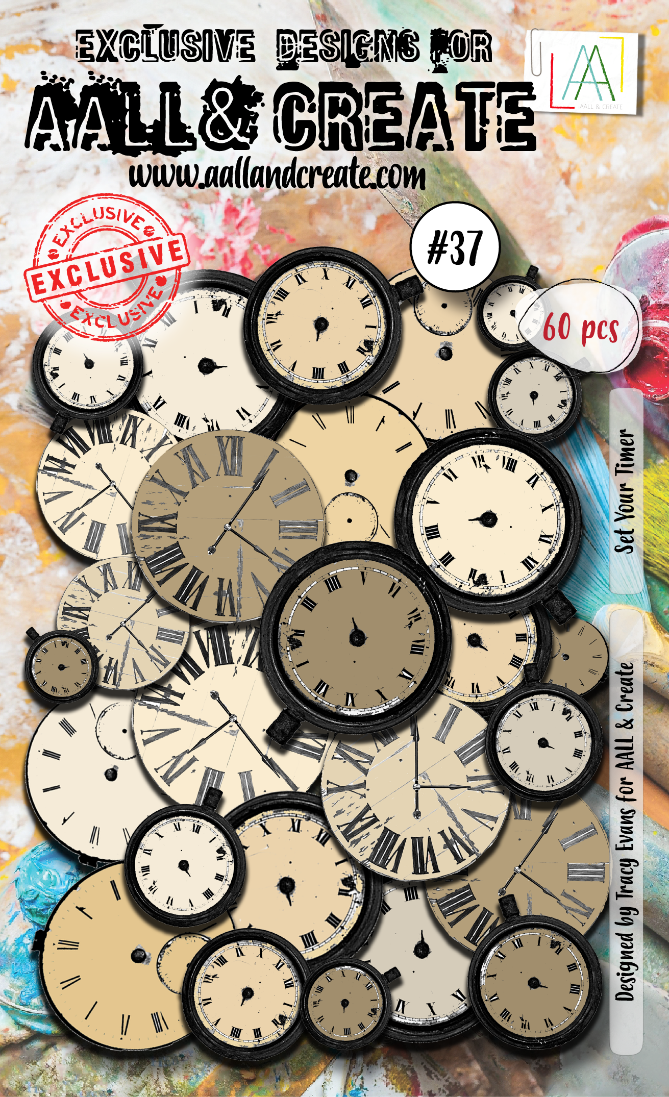 AALL and Create  Ephemera Die-Cuts - 37 - Set Your Timer