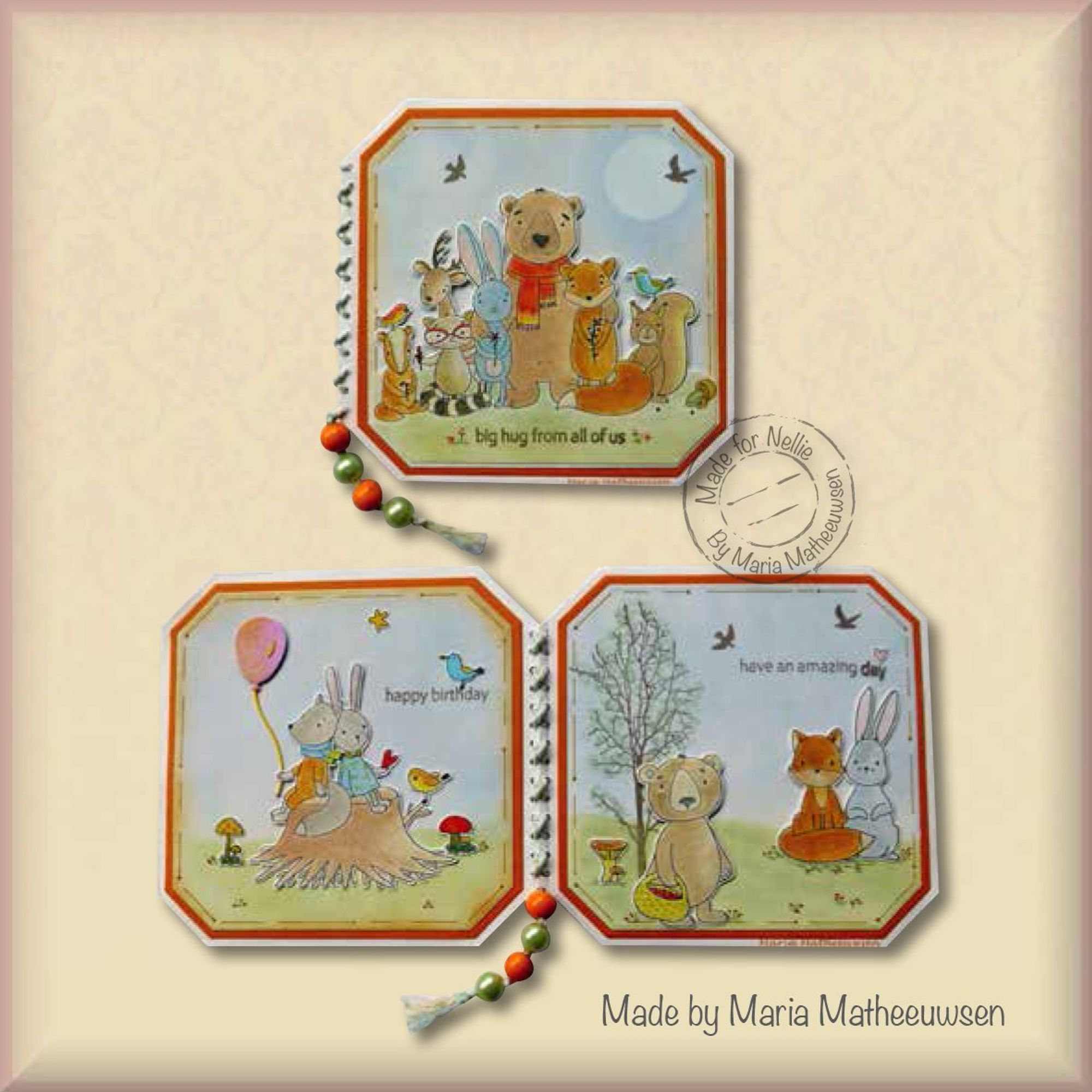 Nellie's Choice - Multi Frame Dies Booklet Square