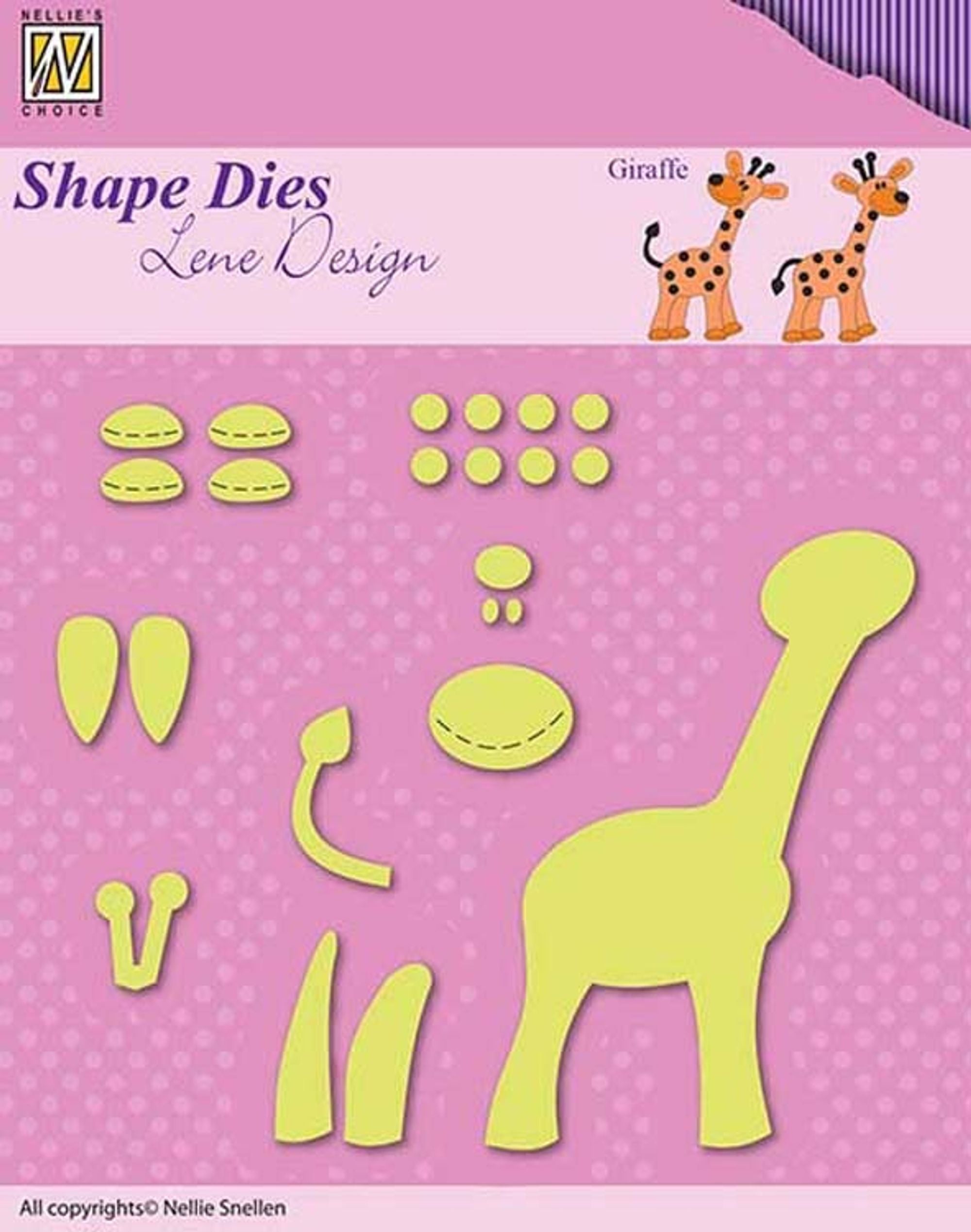 Nellie's Choice - Shape Die Giraffe