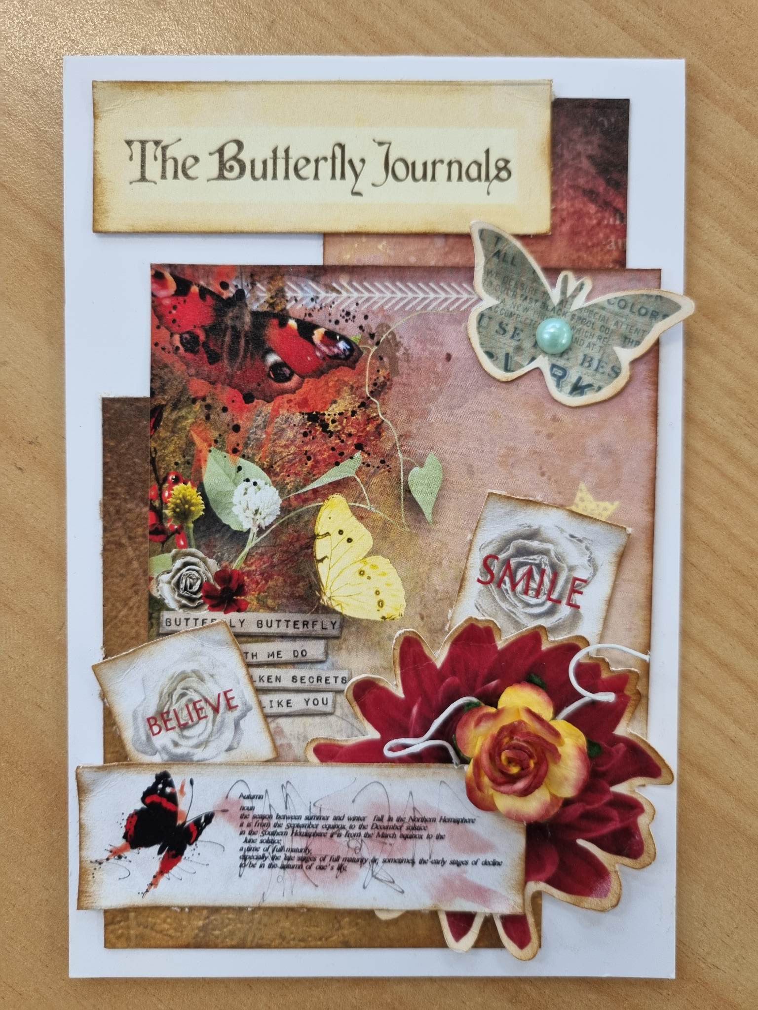 3Quarter Designs - Card Collection - Autumn Butterfly