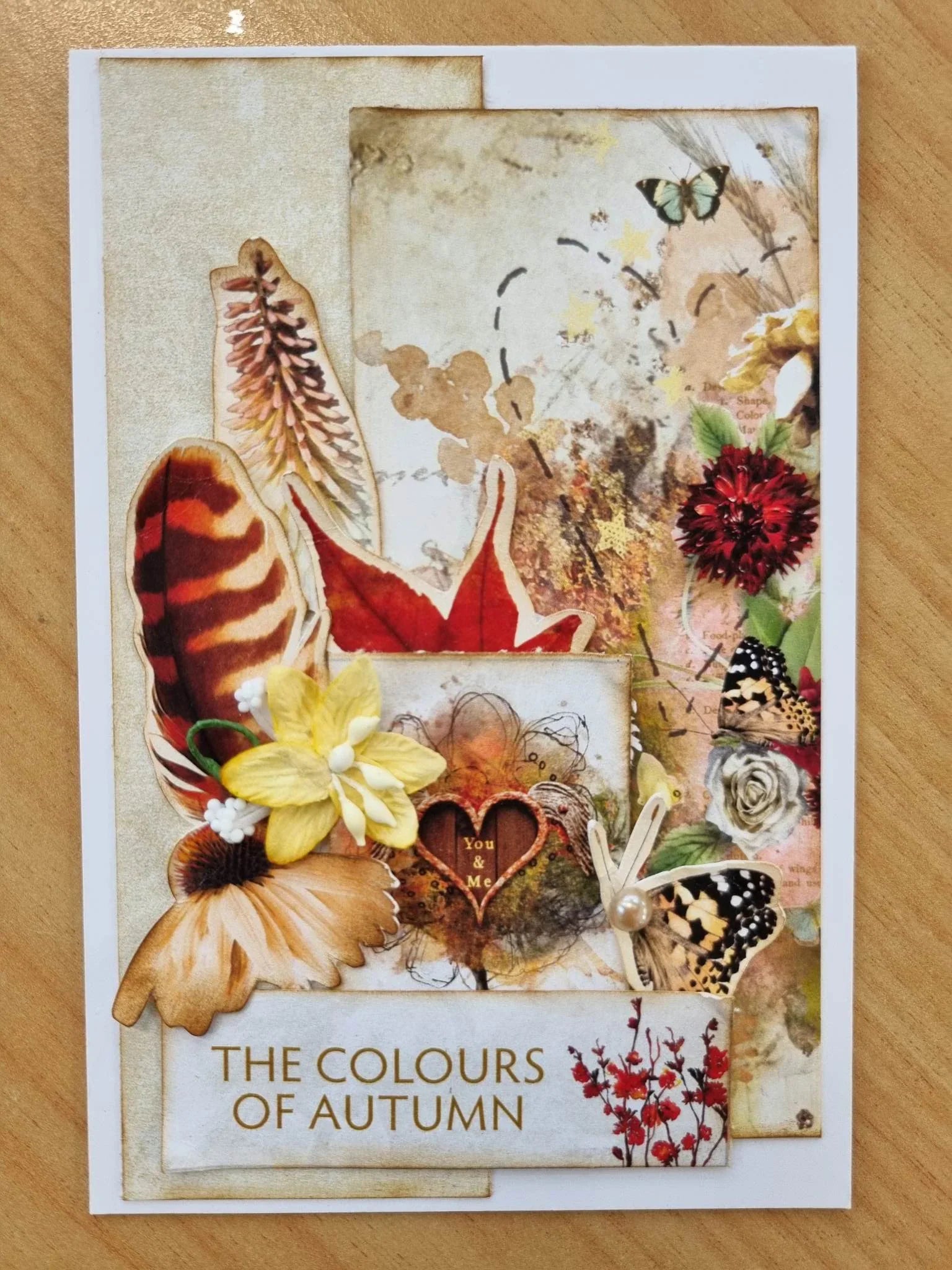 3Quarter Designs - Card Collection - Autumn Butterfly