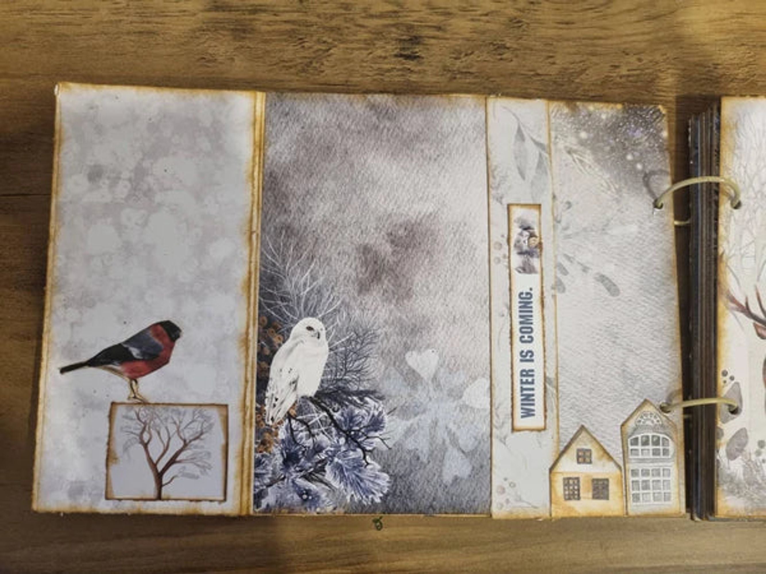 3Quarter Designs - Mini Album Base Kit - Enchanted Winter