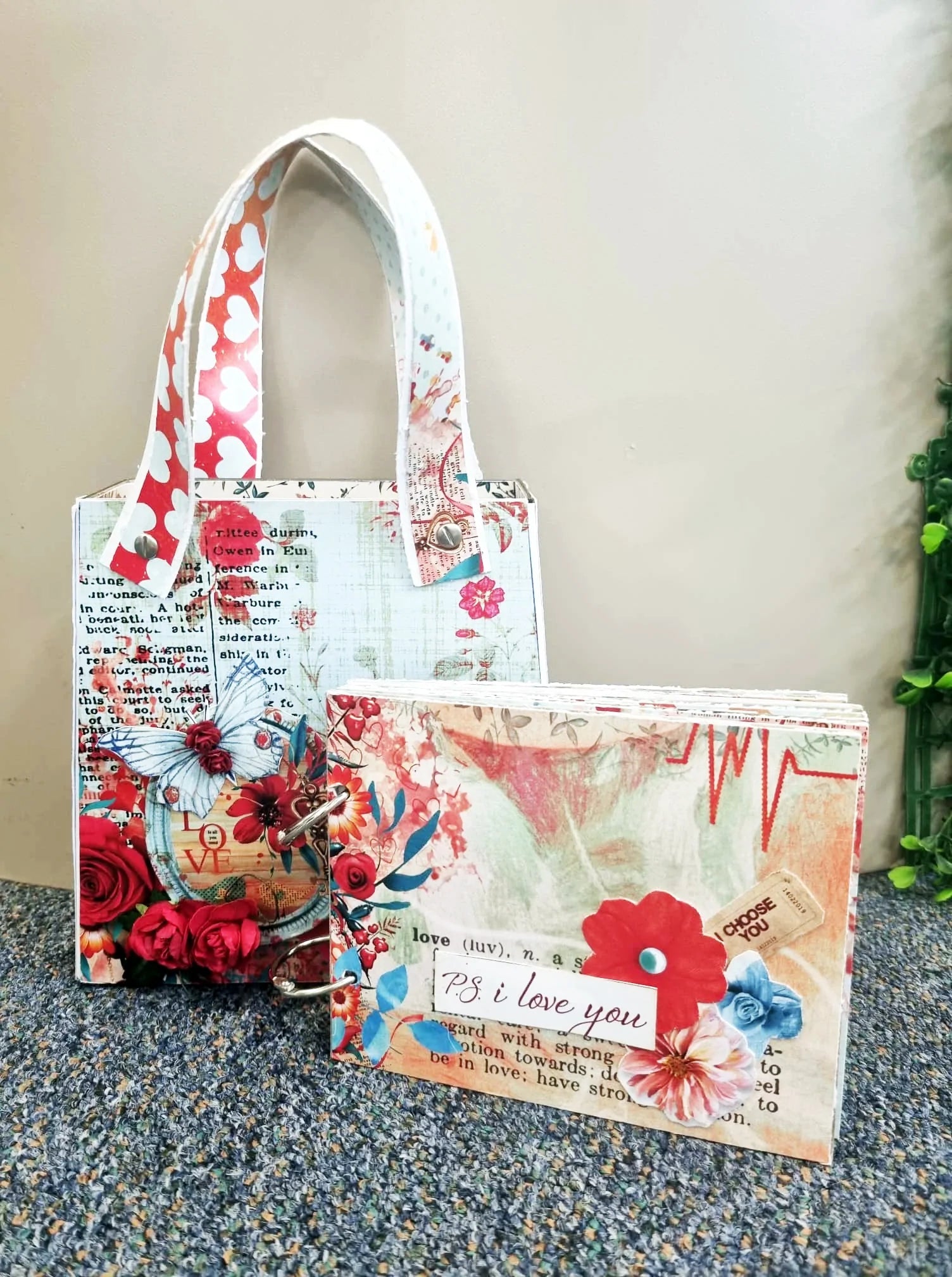 3Quarter Designs - Mini Album & Purse Kit - Mi Amor