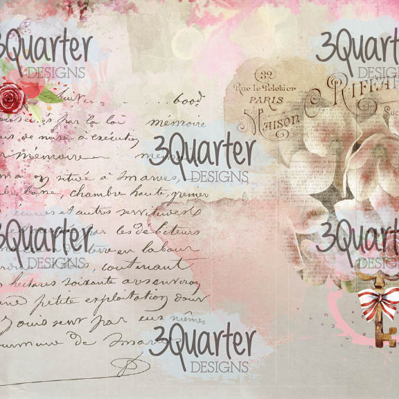 3Quarter Designs - 8" X 8" Paper Pack - Always Yours