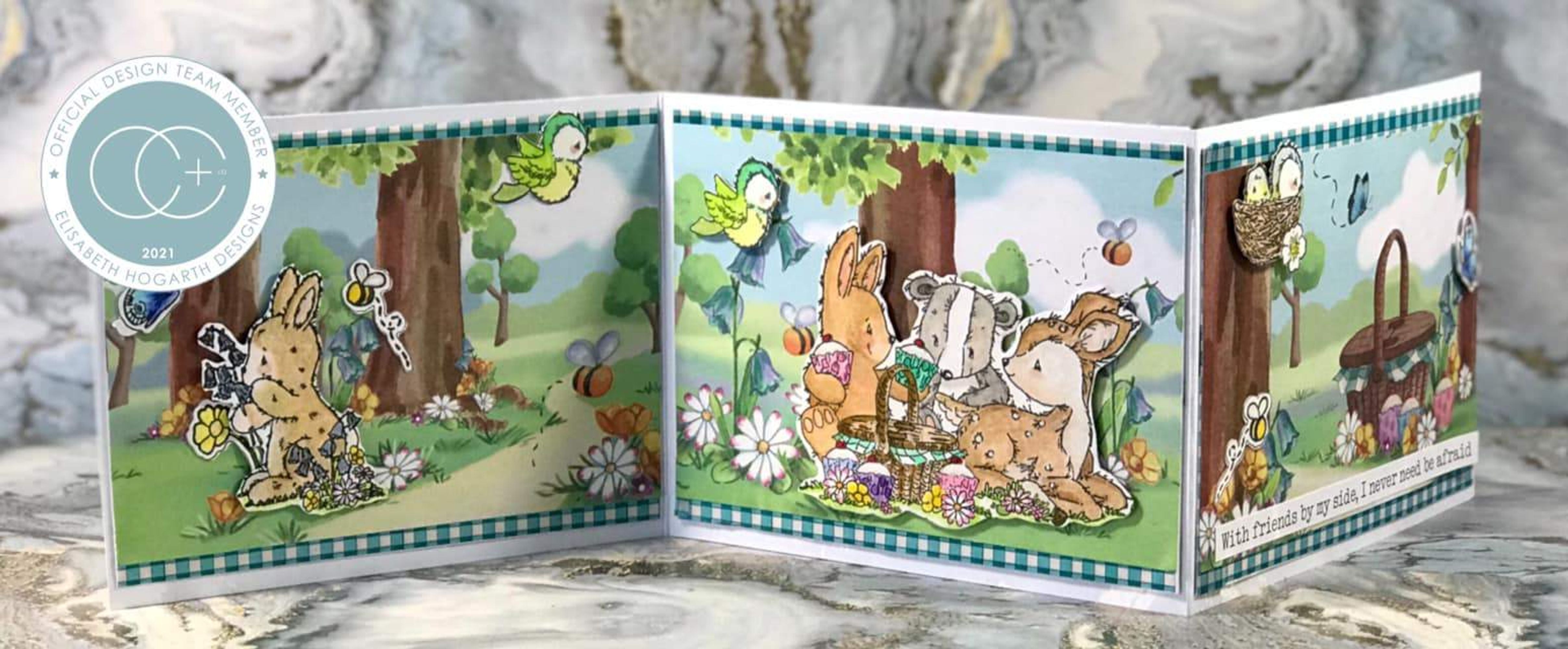 Bluebells and Buttercups - Stamp Set - Picnic