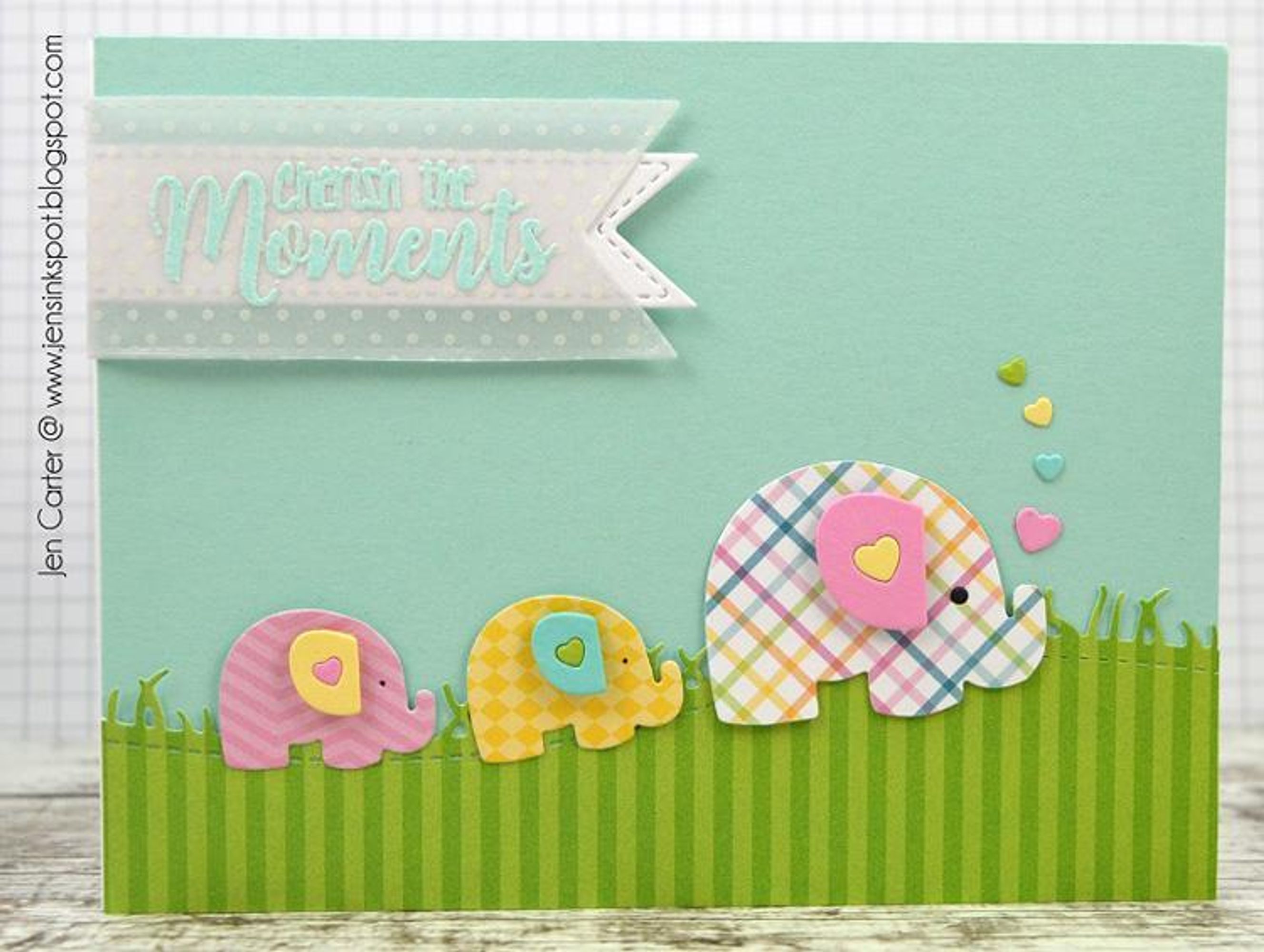 Frantic Stamper Precision Die - Mom And Baby Elephants