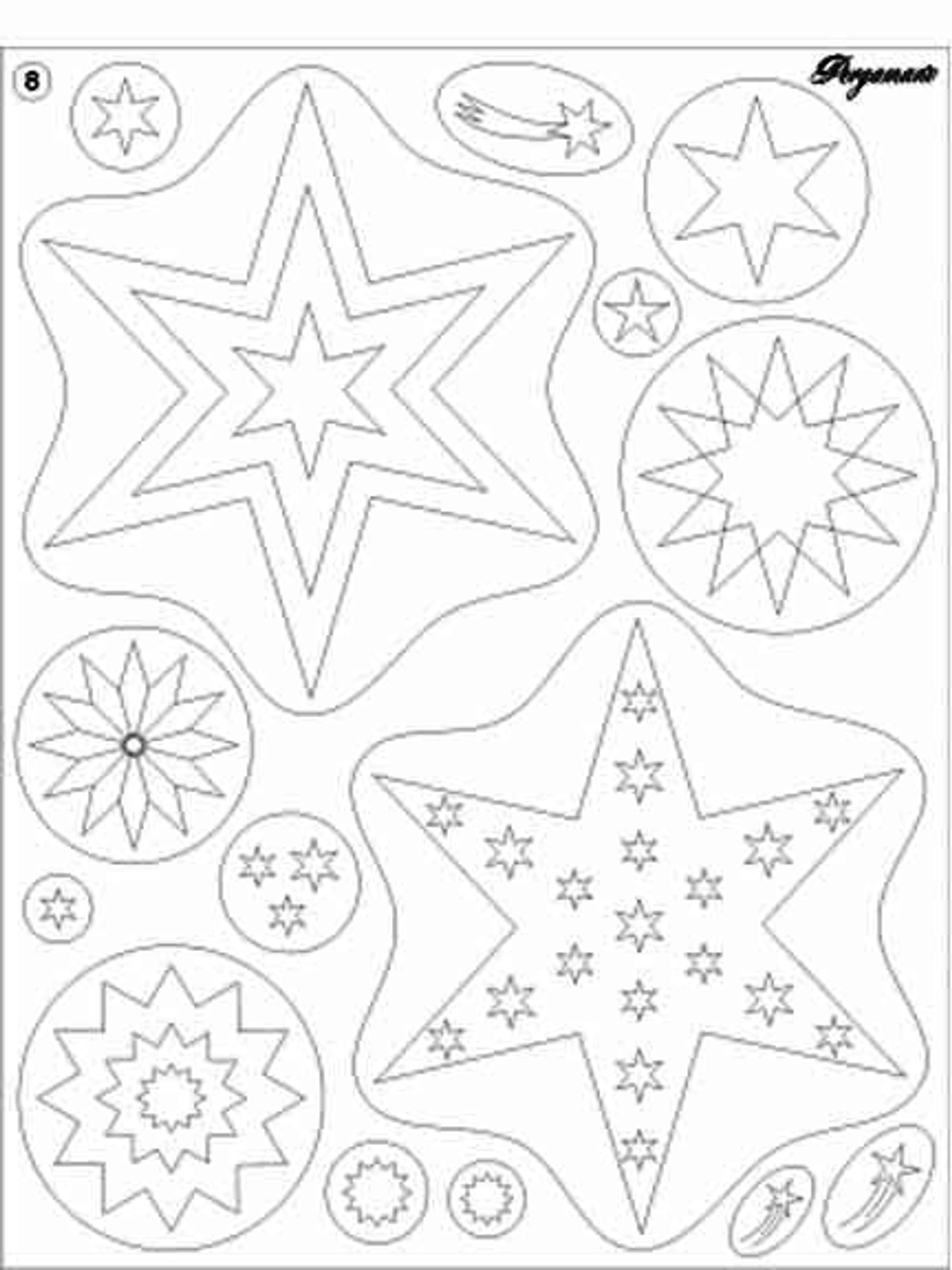 Clear Stamps - Stars