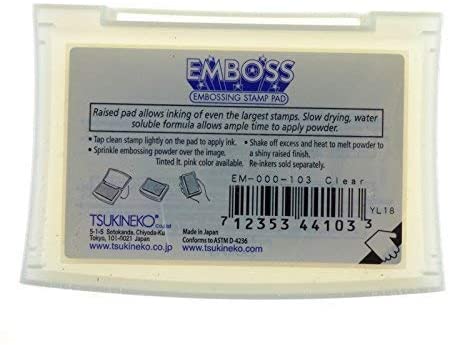 Embossing Stamp Pad - Clear