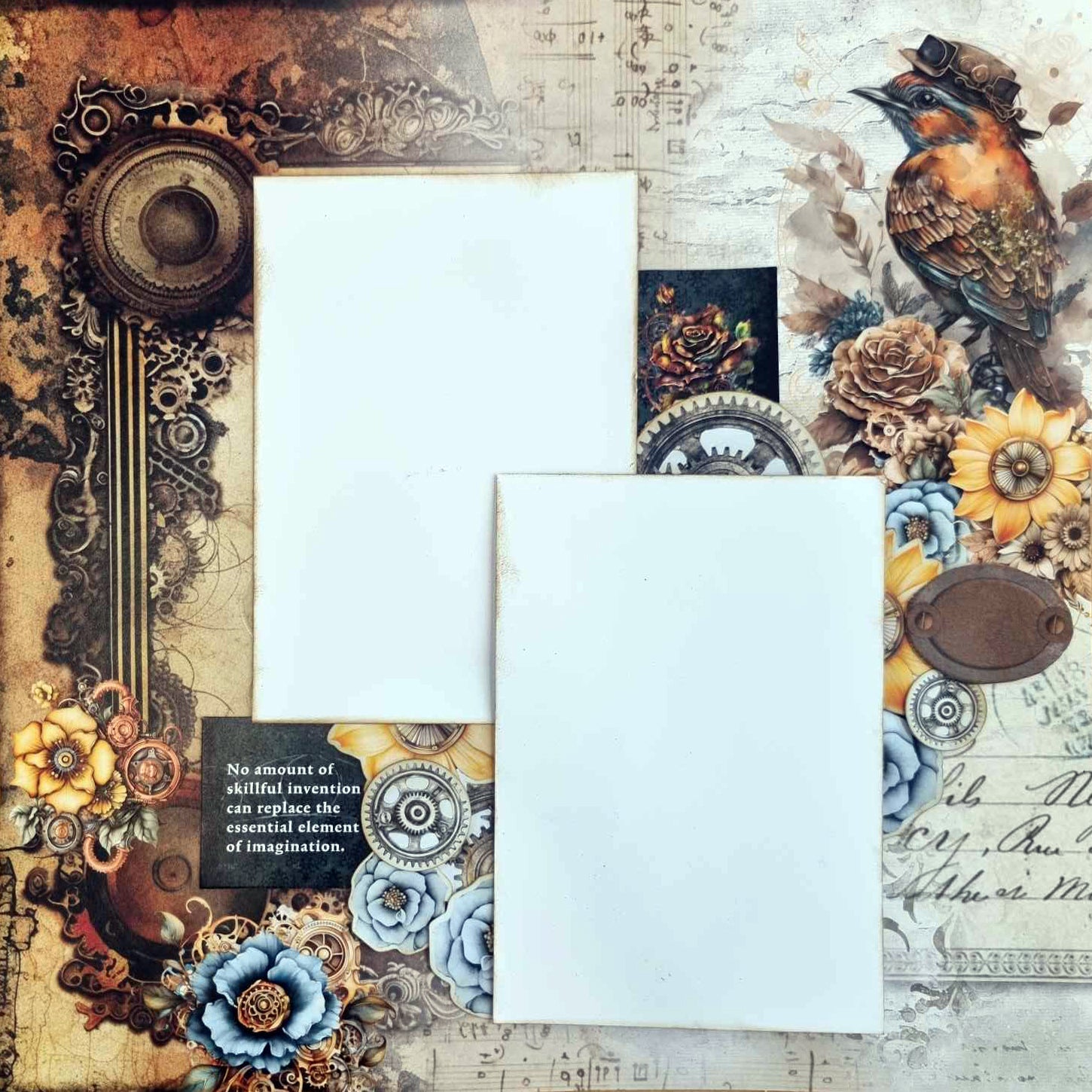 3Quarter Designs Invention Age 12x12 Scrapbook Collection