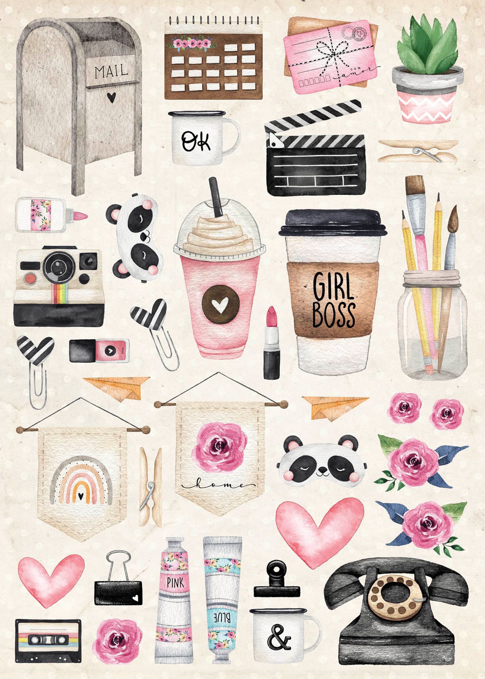 SL DIY Block Love To Create Essentials 294x210xmm 1 PC nr.16