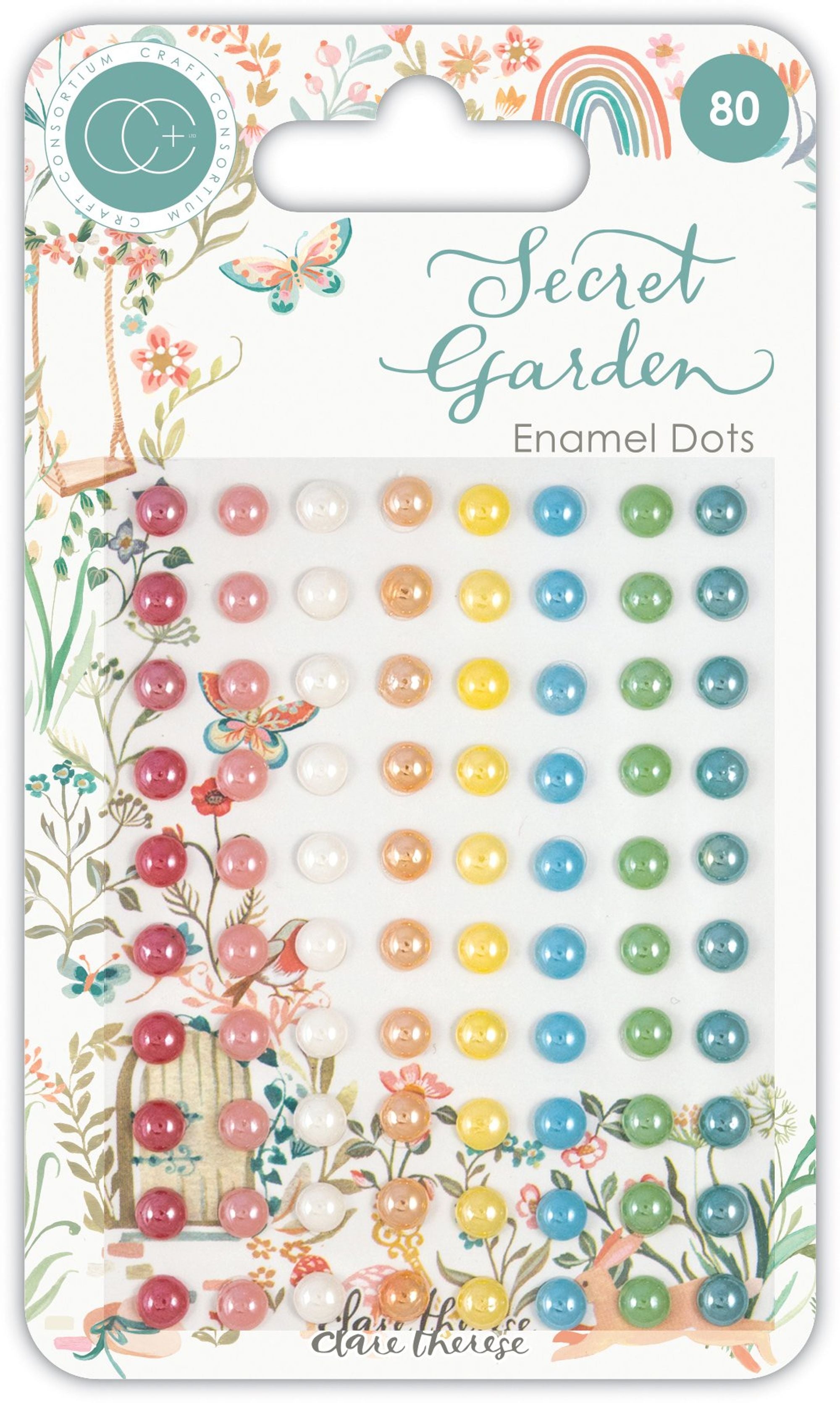 Secret Garden - Enamel Dots