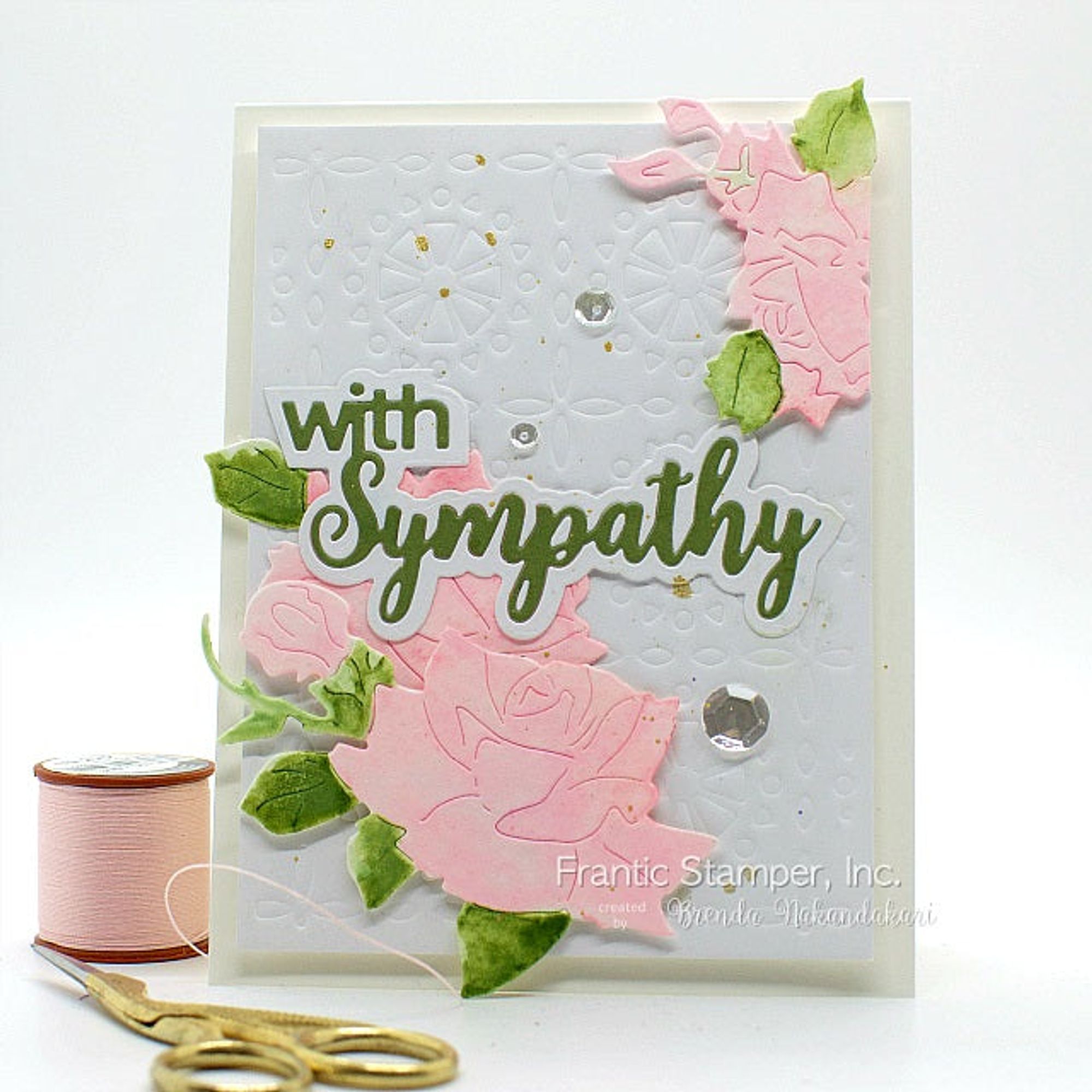 Frantic Stamper Precision Die - Rose Bush