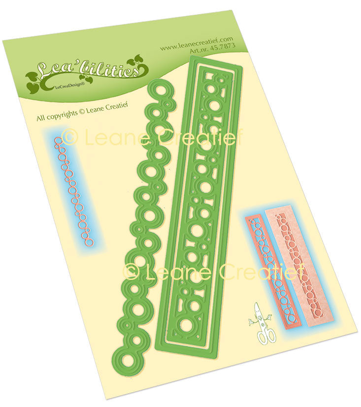 Lea’bilitie Borders Circles Cutting Die