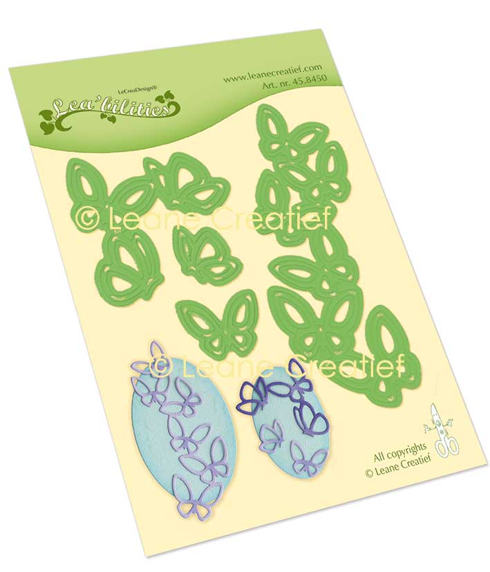 Lea’bilitie Ornaments With Butterflies Cutting Die
