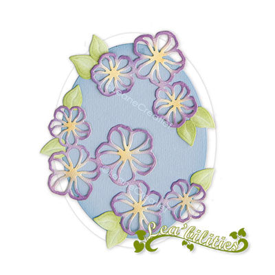 Lea’bilitie Ornaments With Blossoms Cutting Die