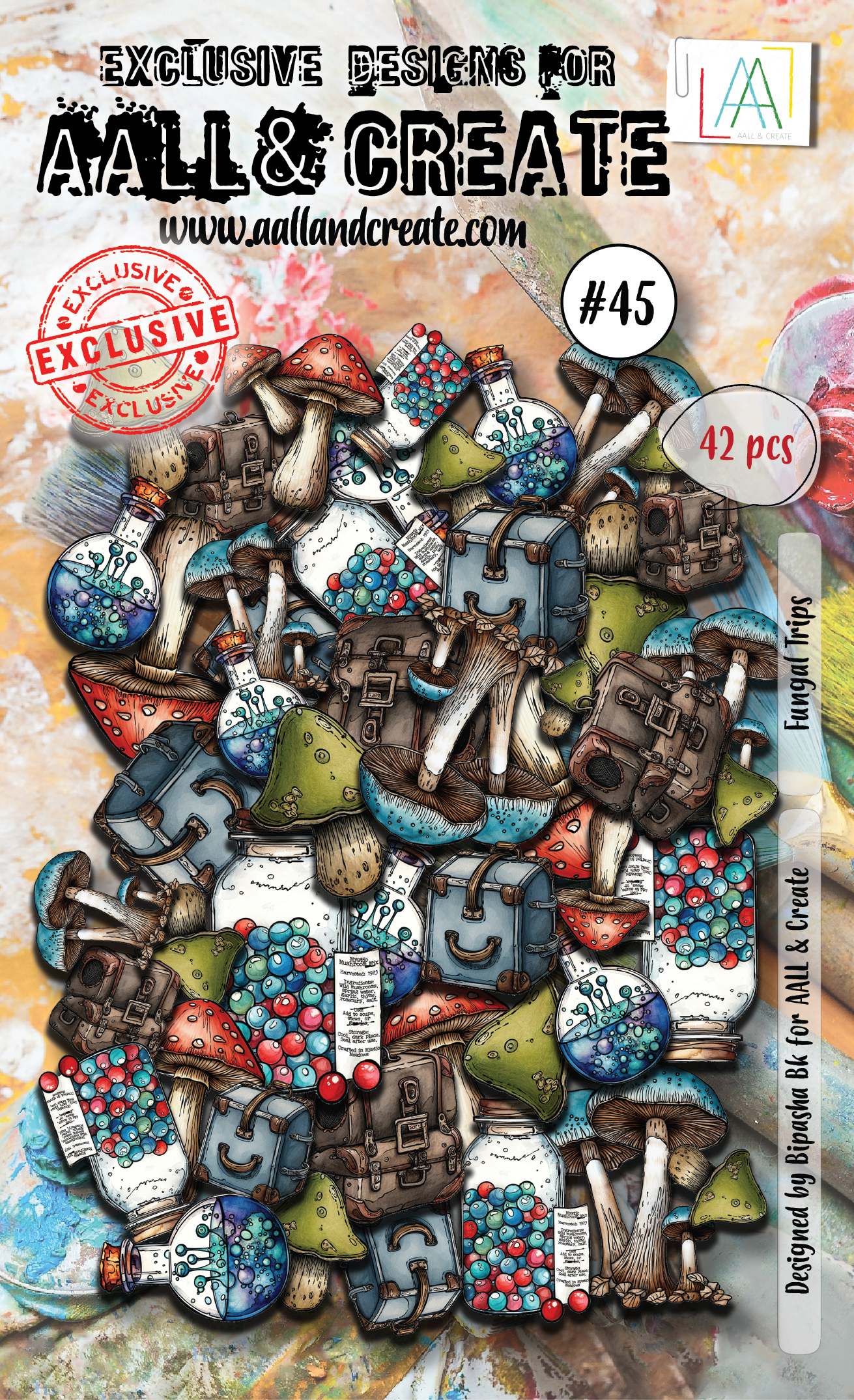 AALL and Create  Ephemera Die-Cuts - 45 - Fungal Trips