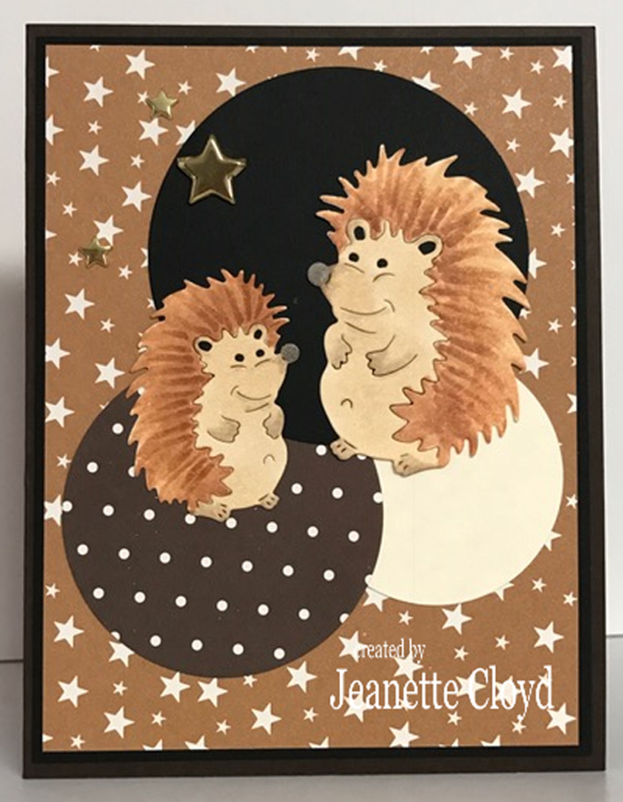 Frantic Stamper Precision Die - Mom And Baby Hedgehogs