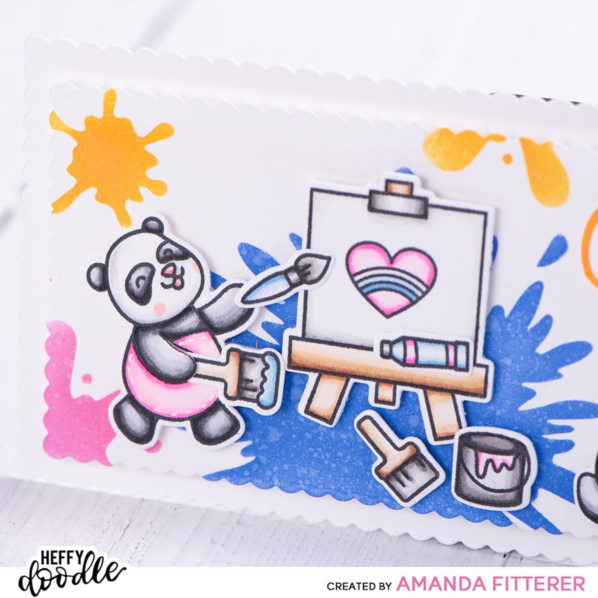 Pandtastic Painters Stamps