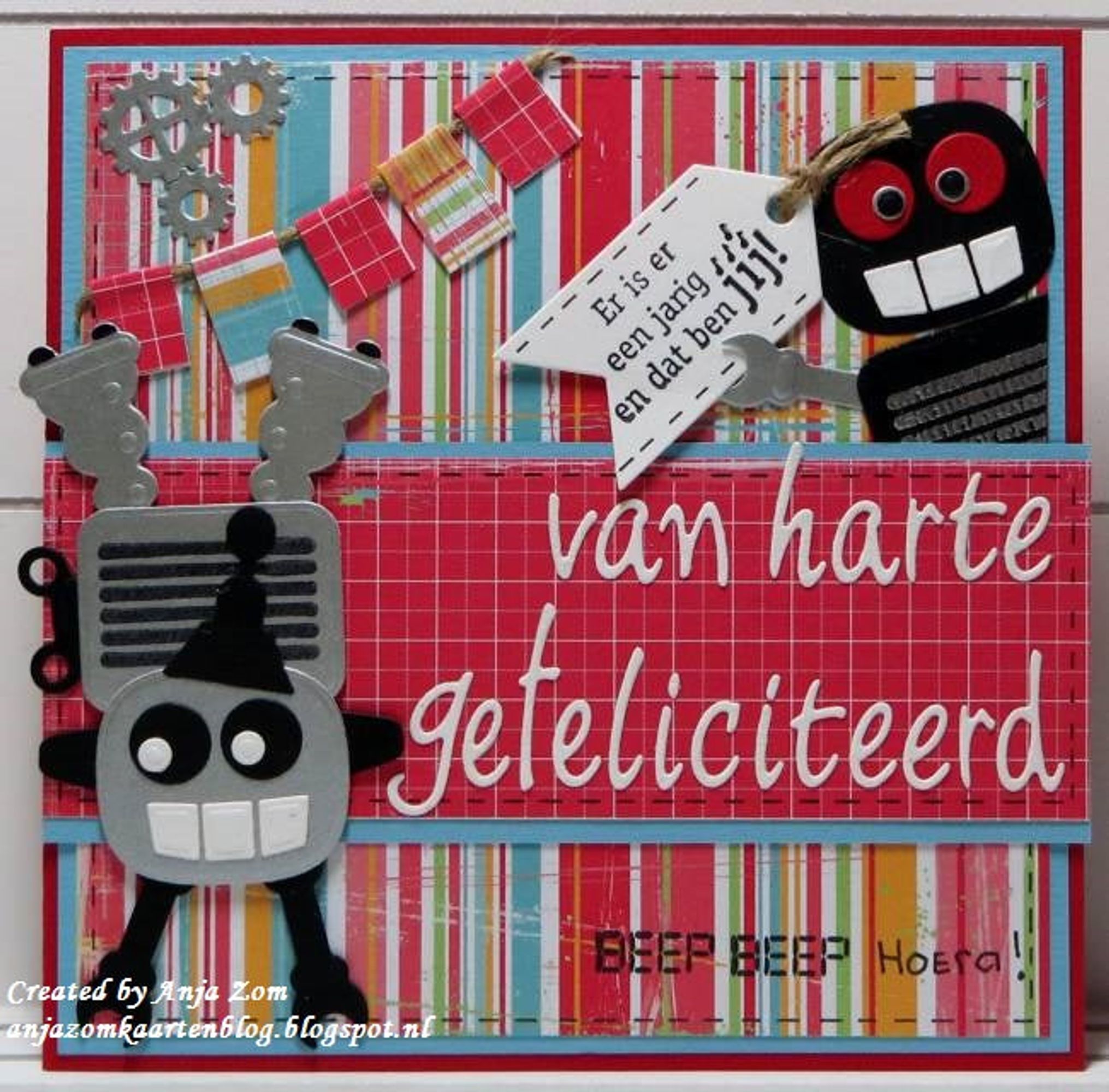 Marianne Design: Collectables Die & Stamp Set - Robot