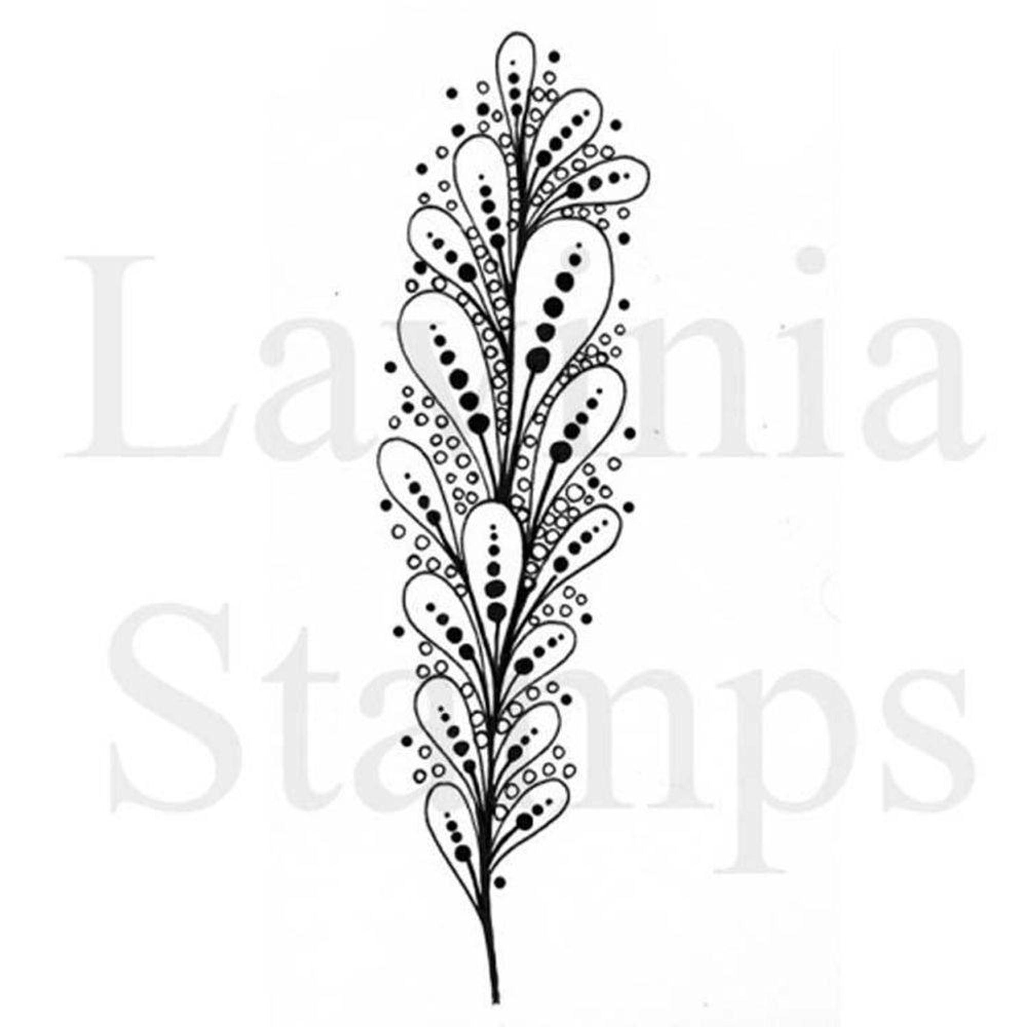 Lavinia Stamps - Zen Leaf 2